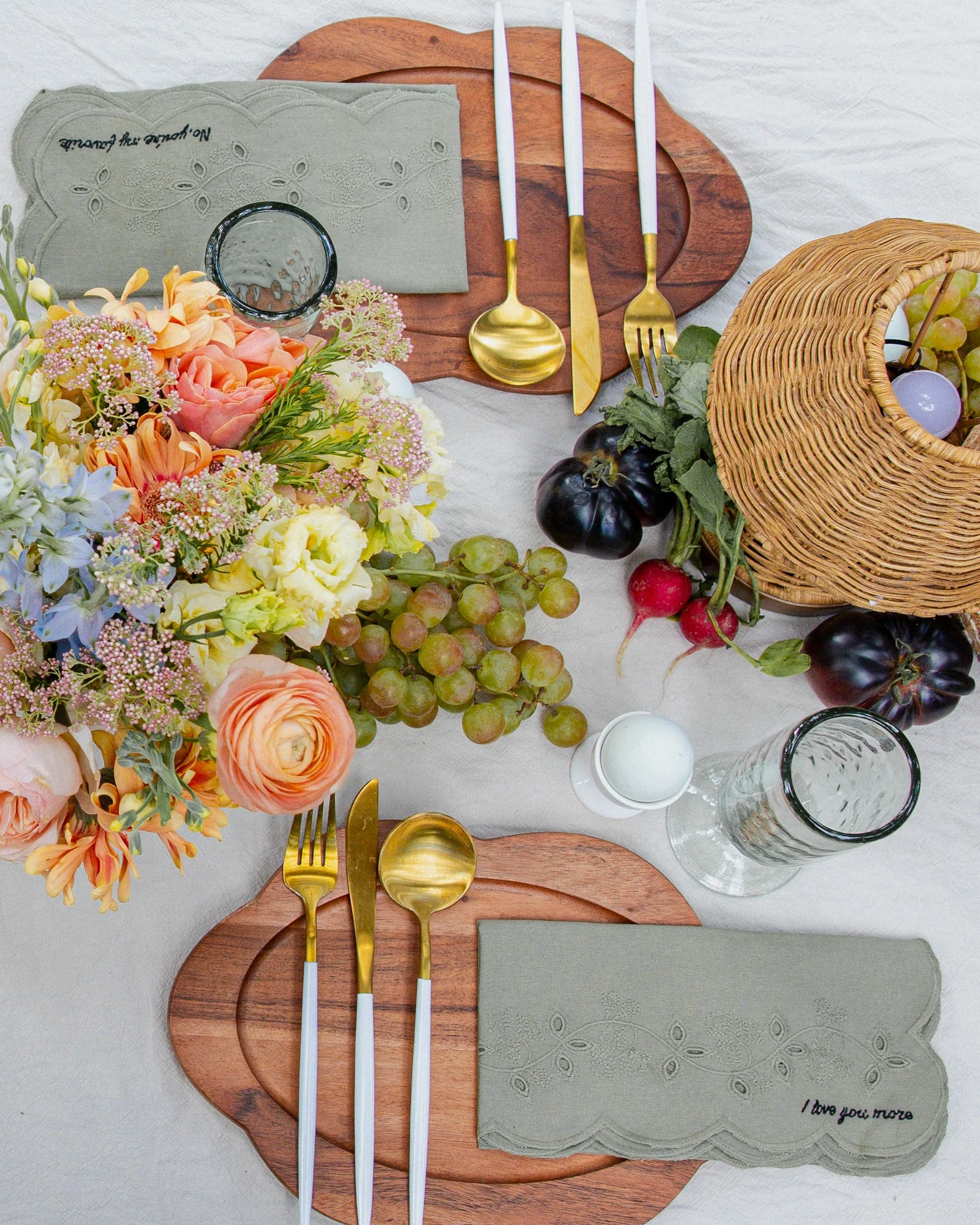 Building A Springtime Tablescape