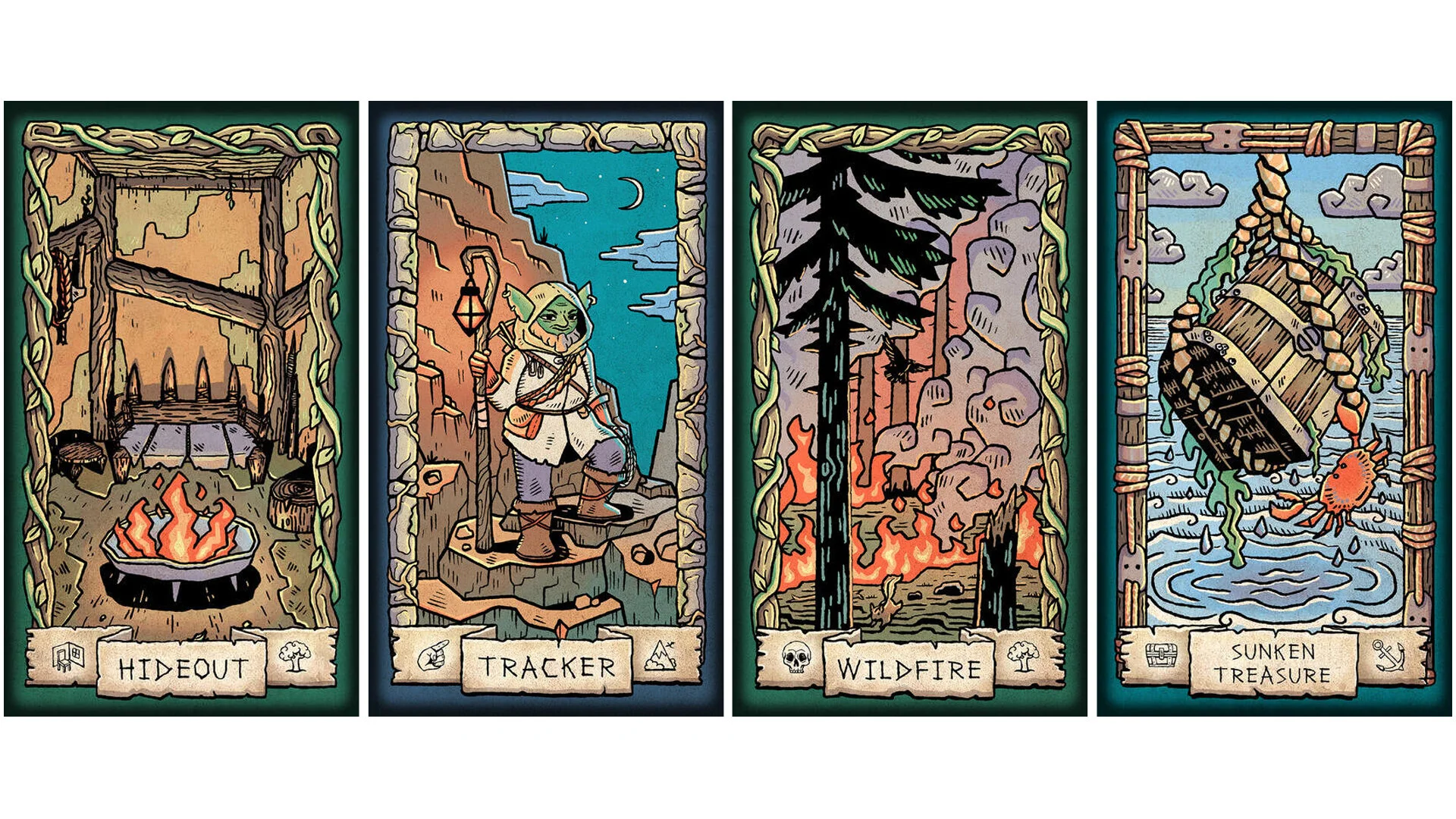 AR Target Card Illustration — KITT BYRNE