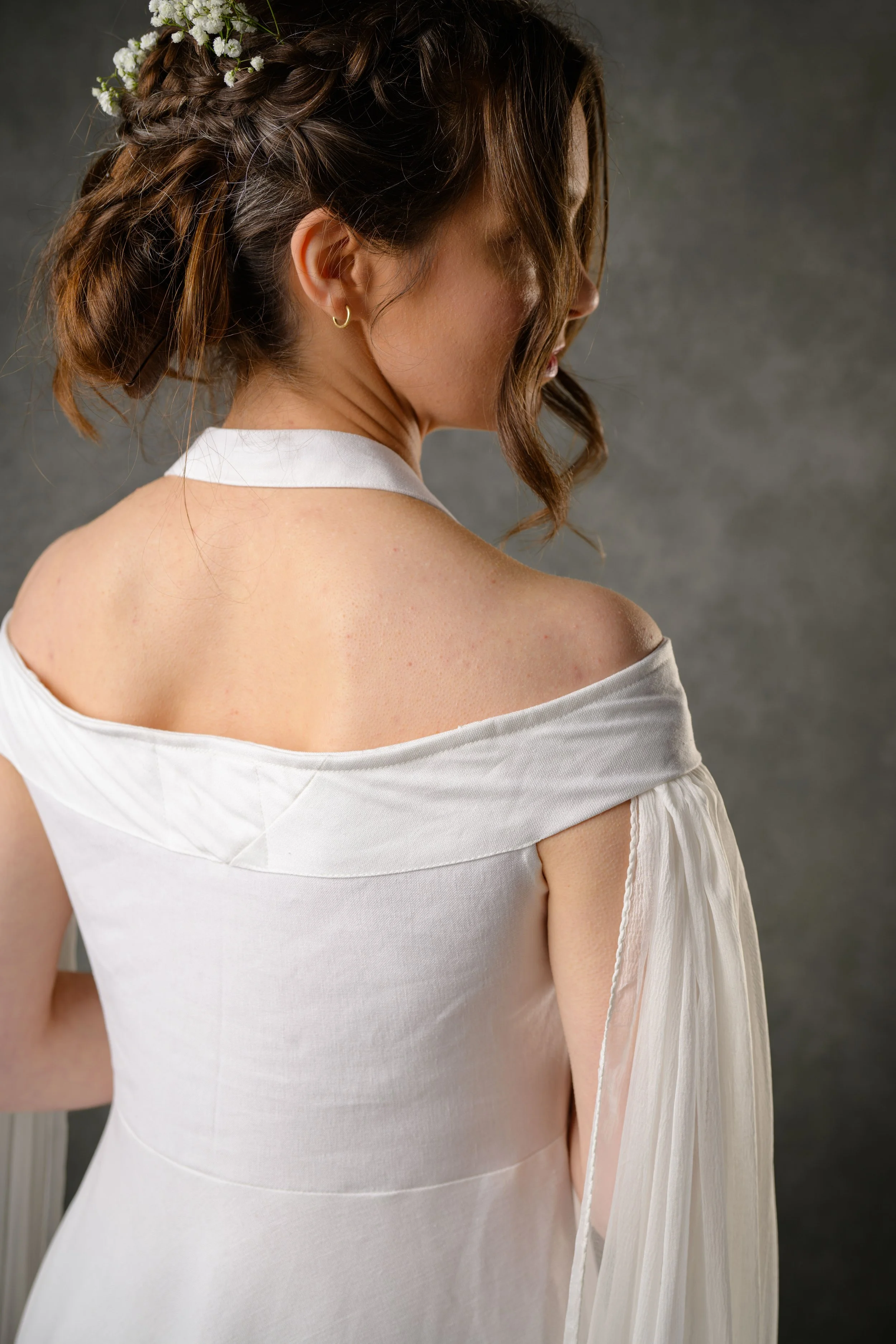 Ethereal white linen wedding dress, ethical bride .jpg