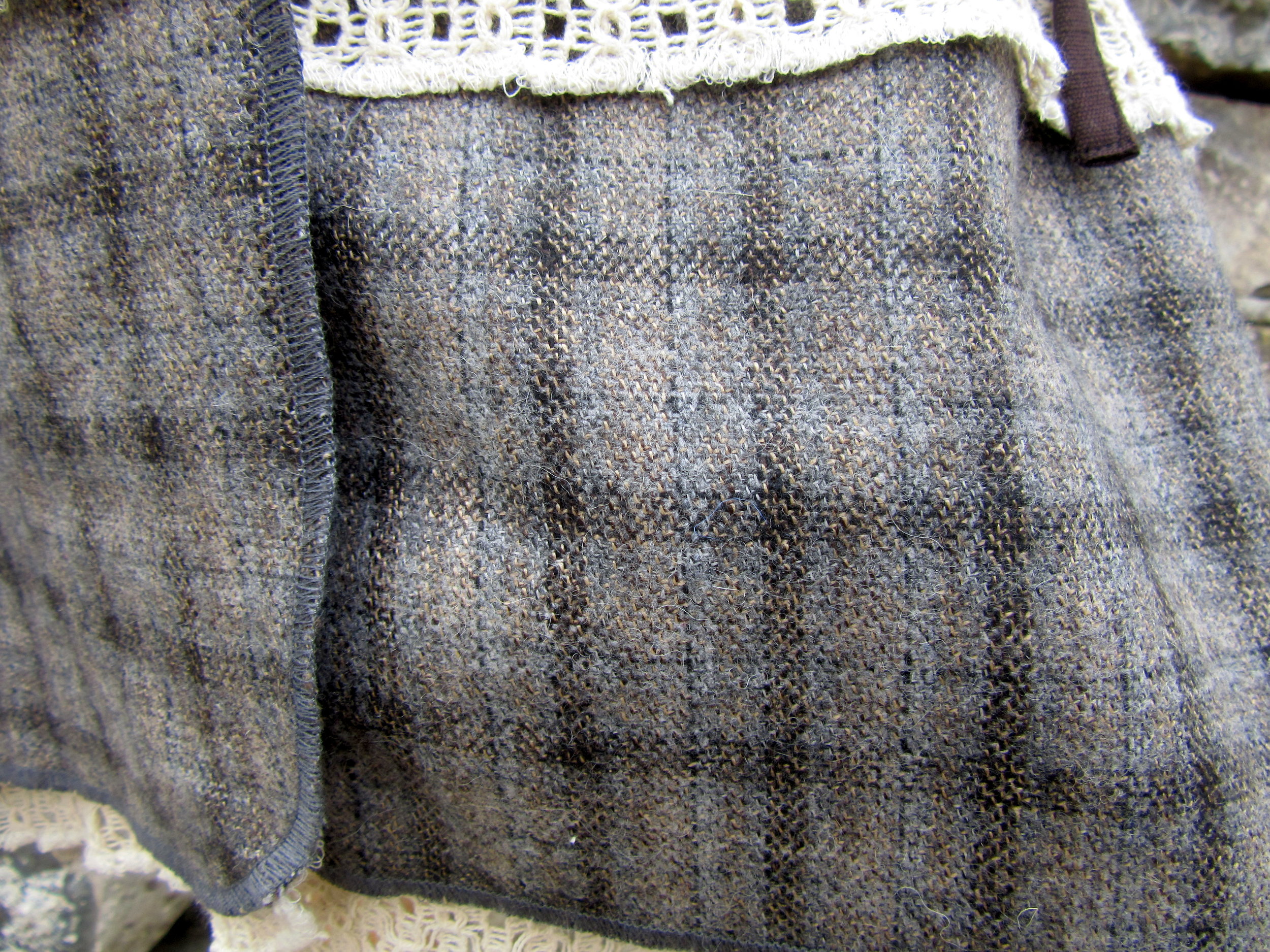 Slate Tartan Lacey Skirt. Pagan Clothing by Celtic Fusion — Celtic ...