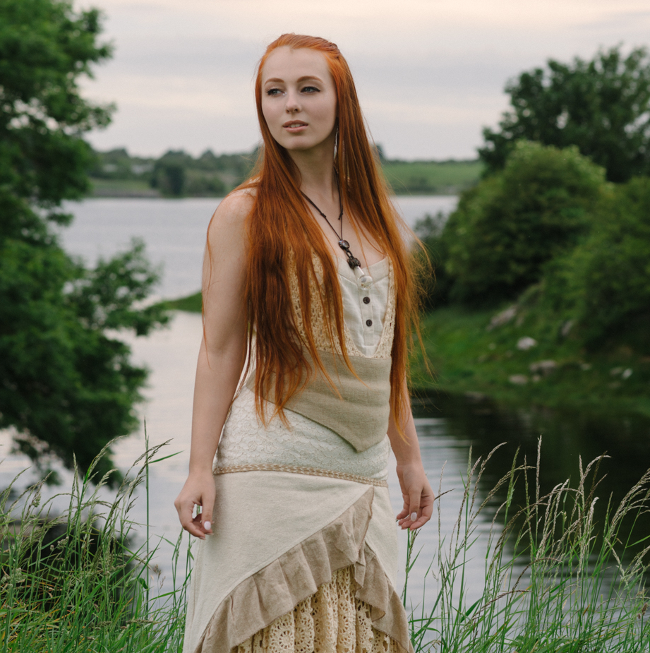 Raw Linen Odi Underbust Belt. Pagan Clothes by Celtic Fusion — Celtic Fusion  ~ Free Spirit ~ Pagan Clothing