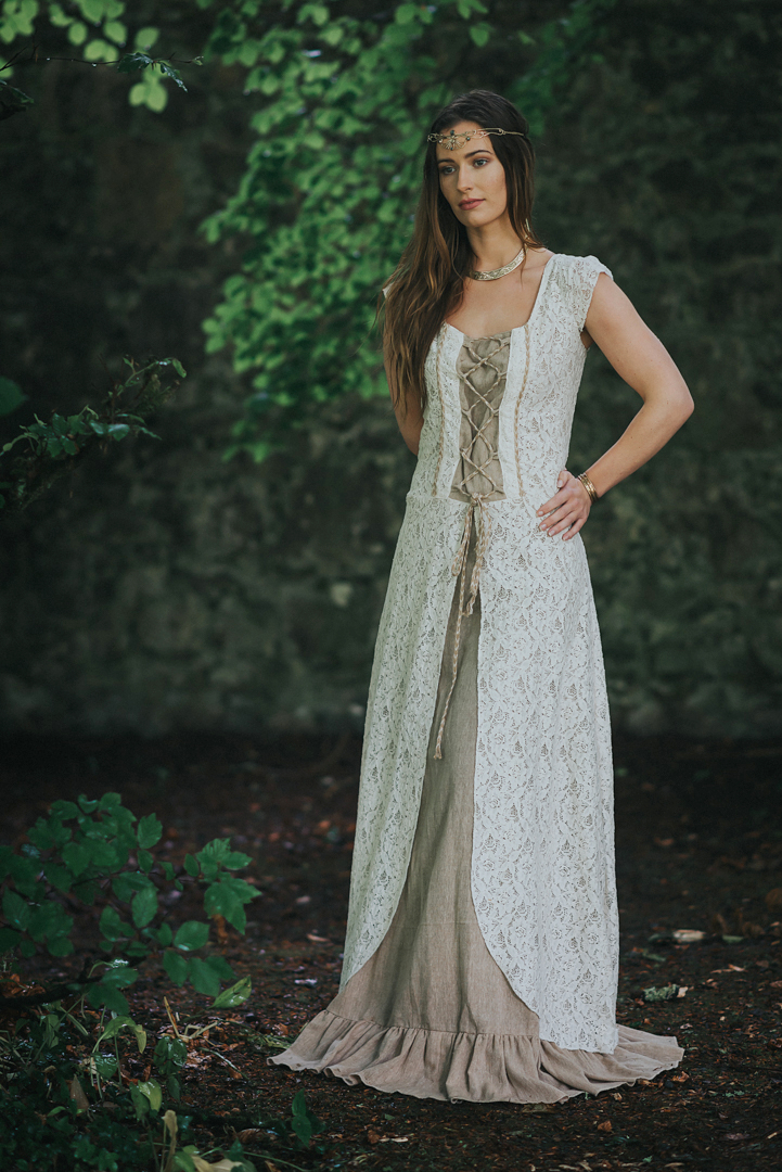 IMBAS WEDDING DRESS Hand-fasting, Fairytale Wedding Dress, Sleeved Bridal  Dress, Celtic Wedding, Medieval, Celtic Fusion, 2022 Design - Etsy Singapore