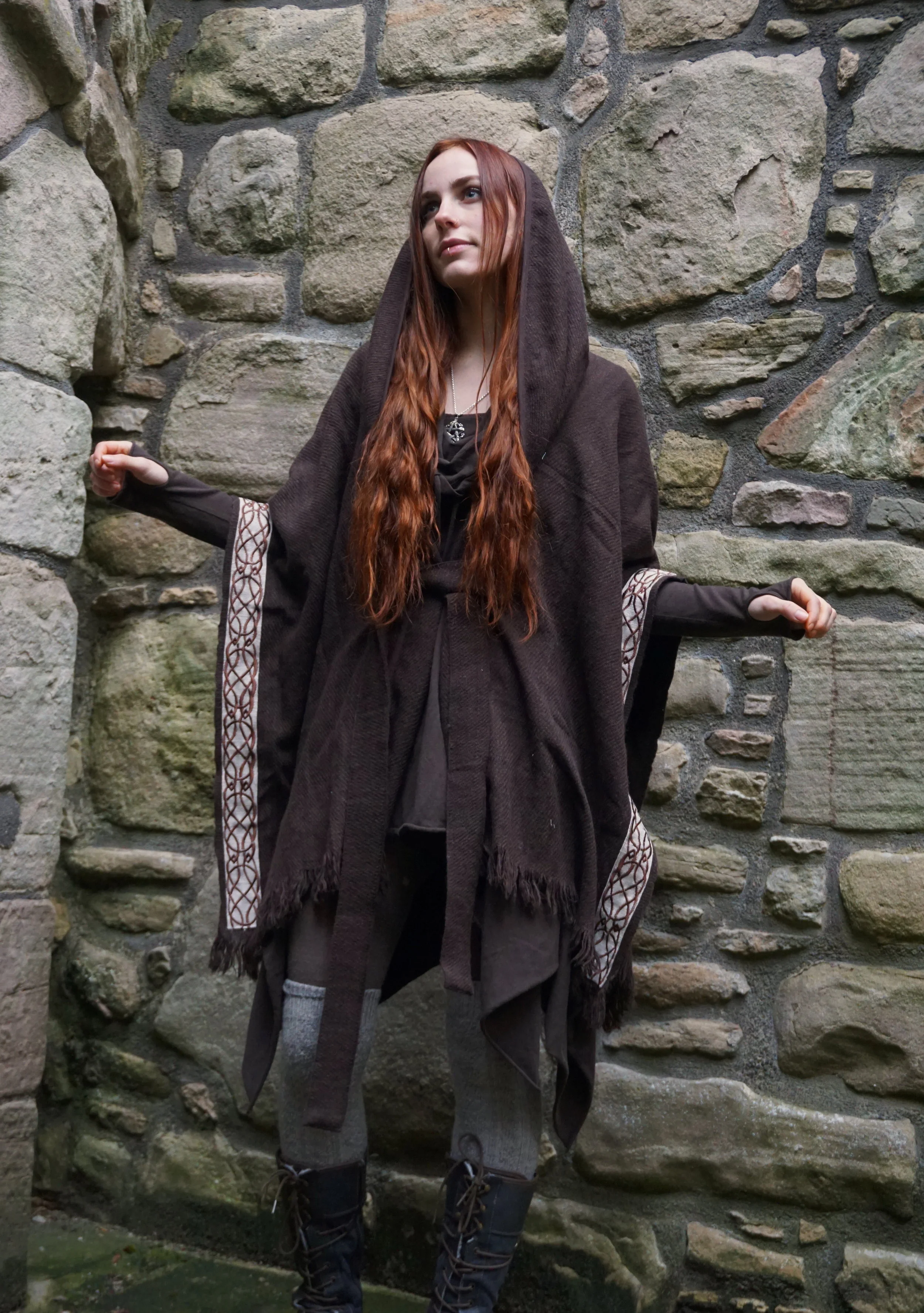 Druid Cape. Winter Cloaks For Sale. Cloak Women — Celtic Fusion