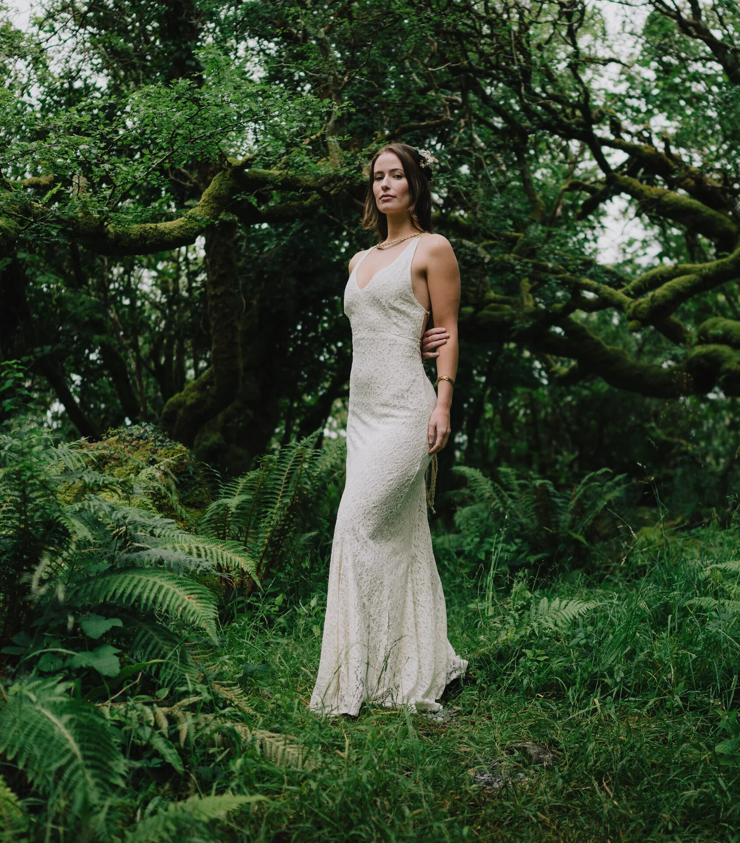 Open Low Back Wedding Ethical — Celtic Fusion