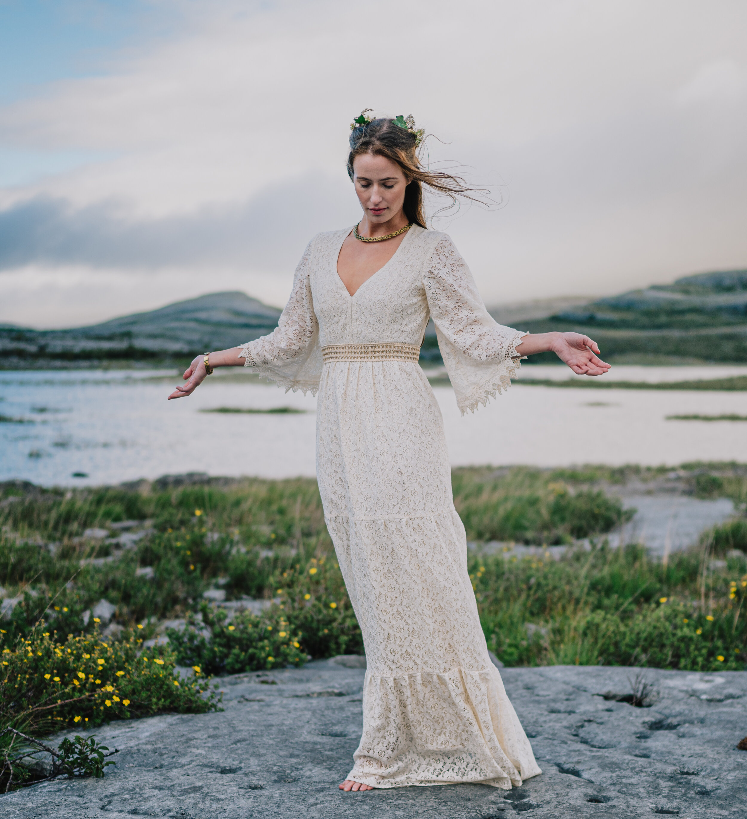 Addie bridal gown - Cream - PLAIN DRESSES | The finest edit of Scandinavian  womenswear