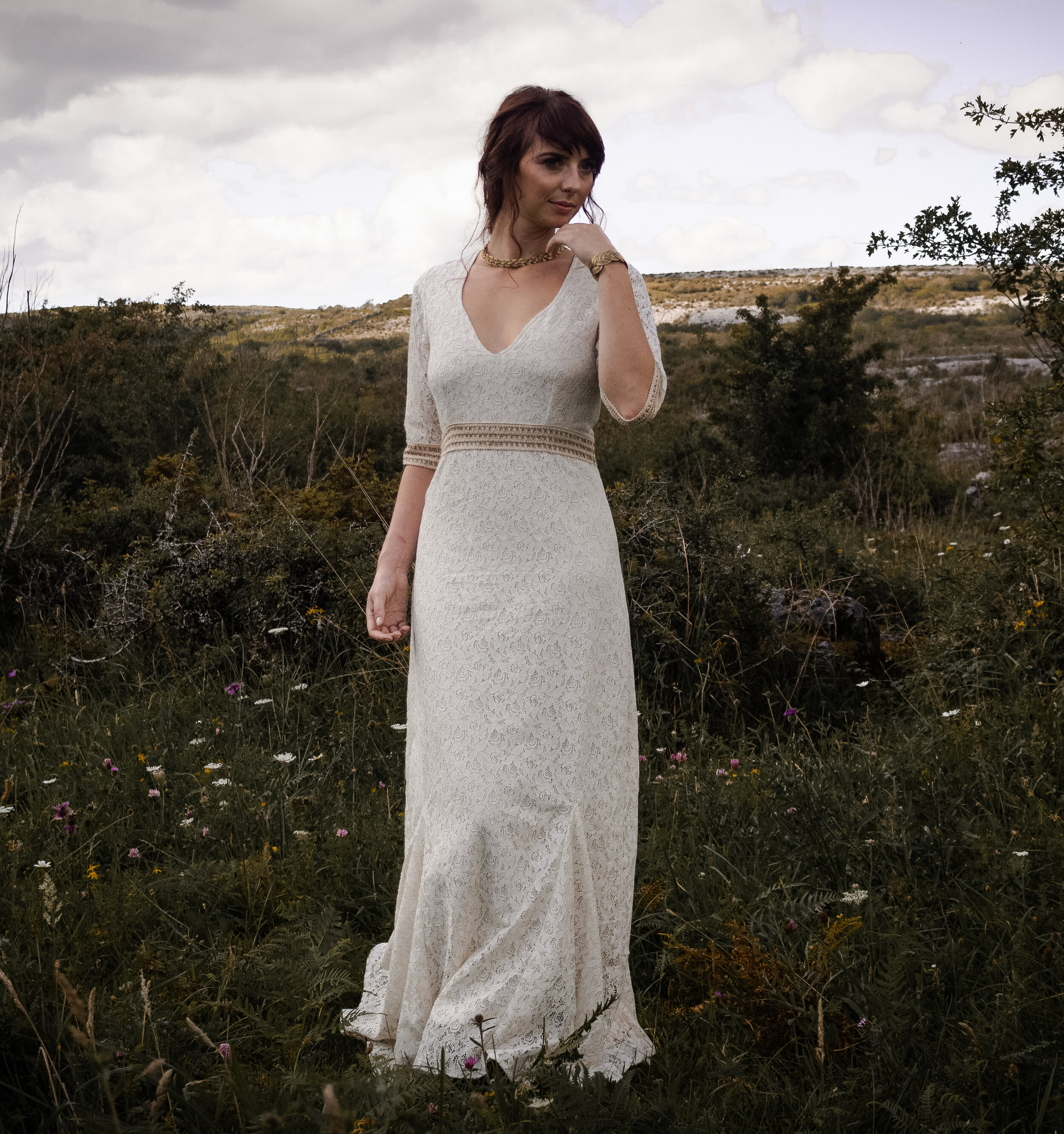 Celtic Wedding Dresses Boho