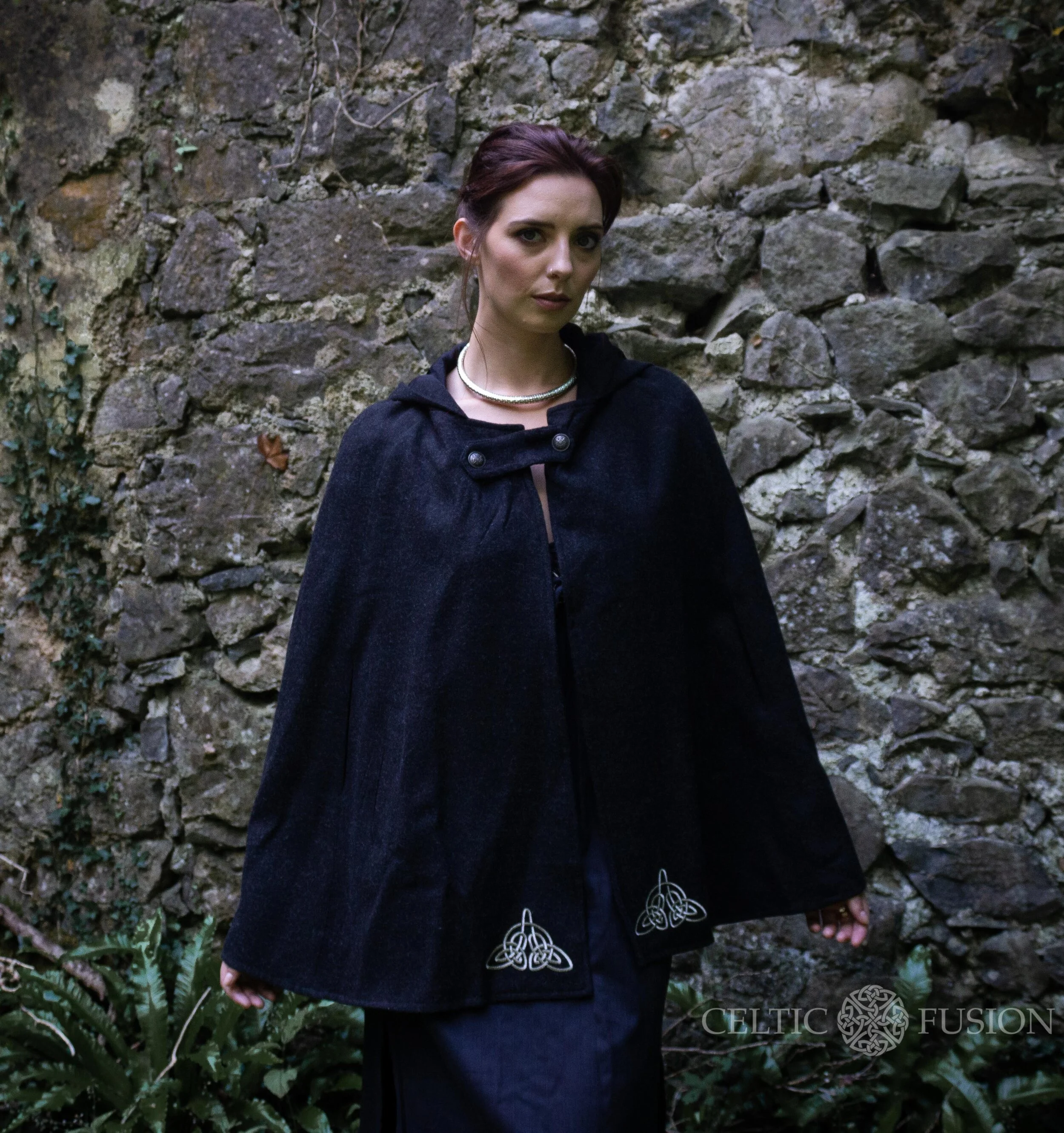 Druantia Cape. Winter Cloaks For Sale. Cloak Women — Celtic Fusion