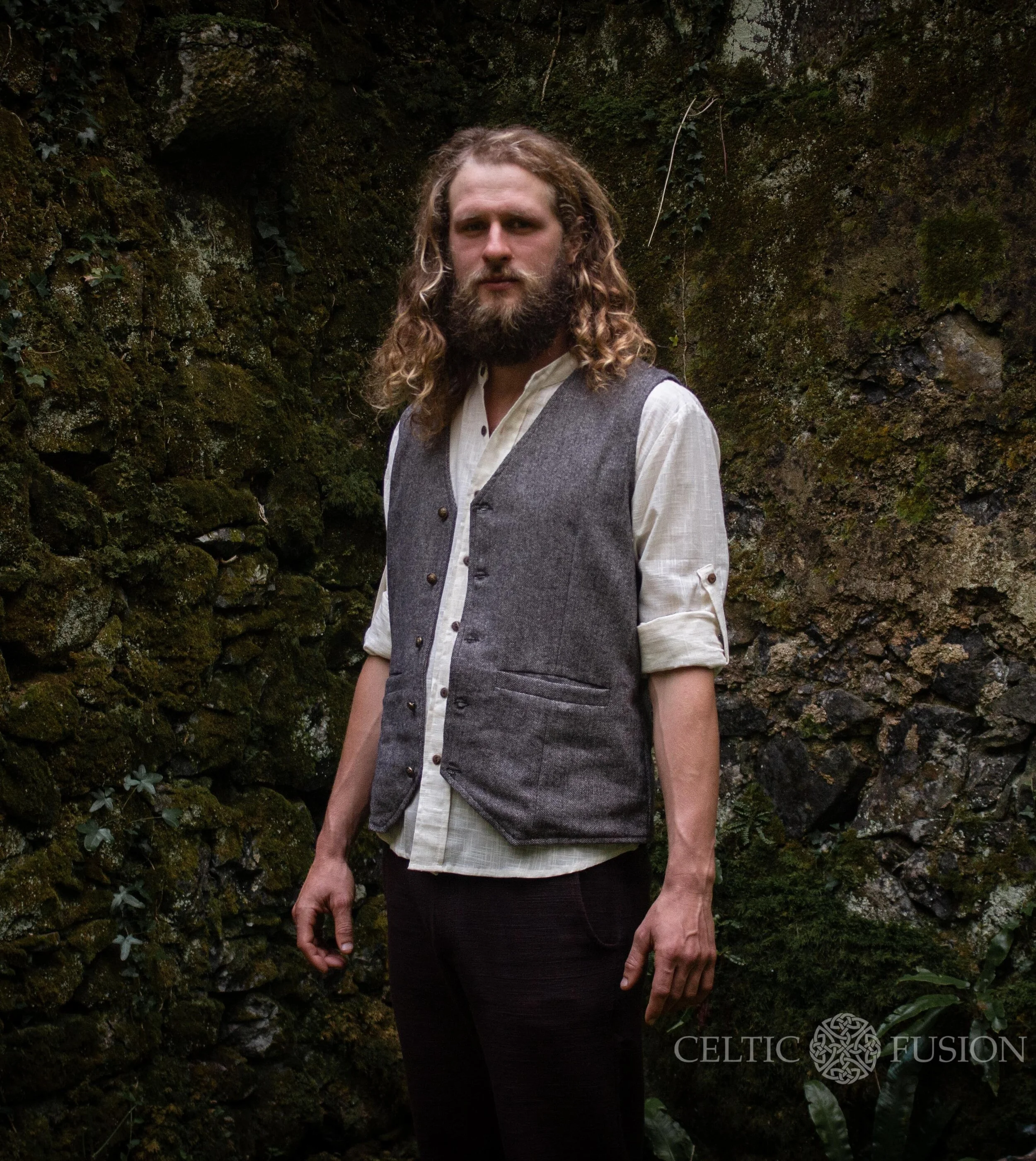 mens celtic wedding, celtic style, Mens viking wedding clothes, celtic shield symbol, celtic shield embroidery, tweed waistcoat, Mens irish clothing, Irish clothing men, mens irish wedding