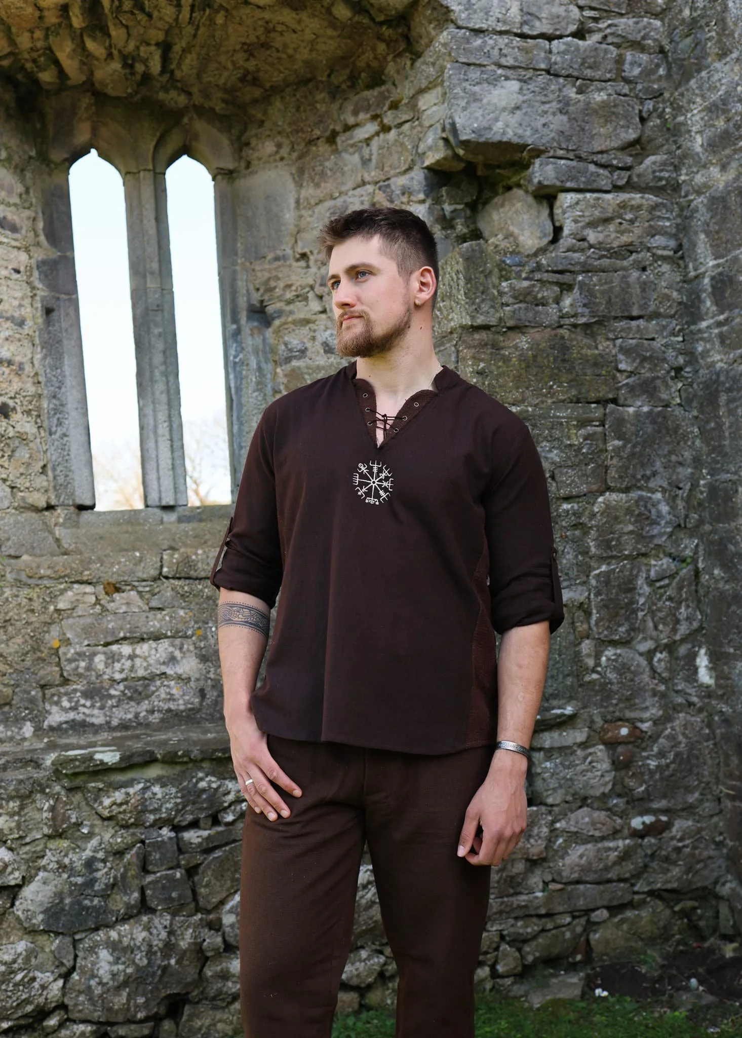 Viking Tunic, Celtic Shirts, Irish Clothing Men, Men's Viking Wedding Clothes, Celtic Costume Men, Pagan Clothing For Men, Viking Tunic, Viking Shirts, mens irish clothing, celtic outfit