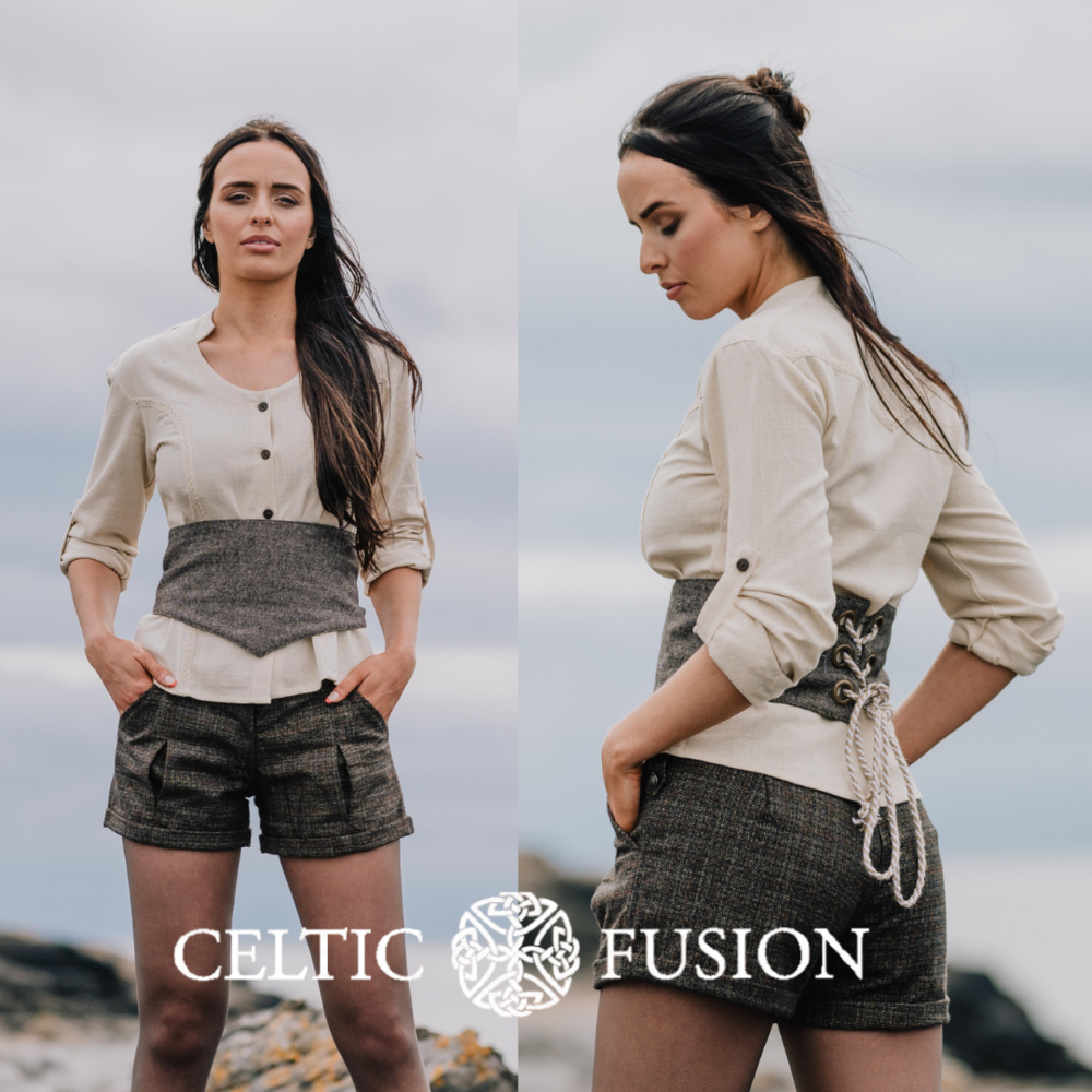 Brown Corset Belt. Waspie Belt. Pagan Clothes — Celtic Fusion ~ Folklore  Clothing