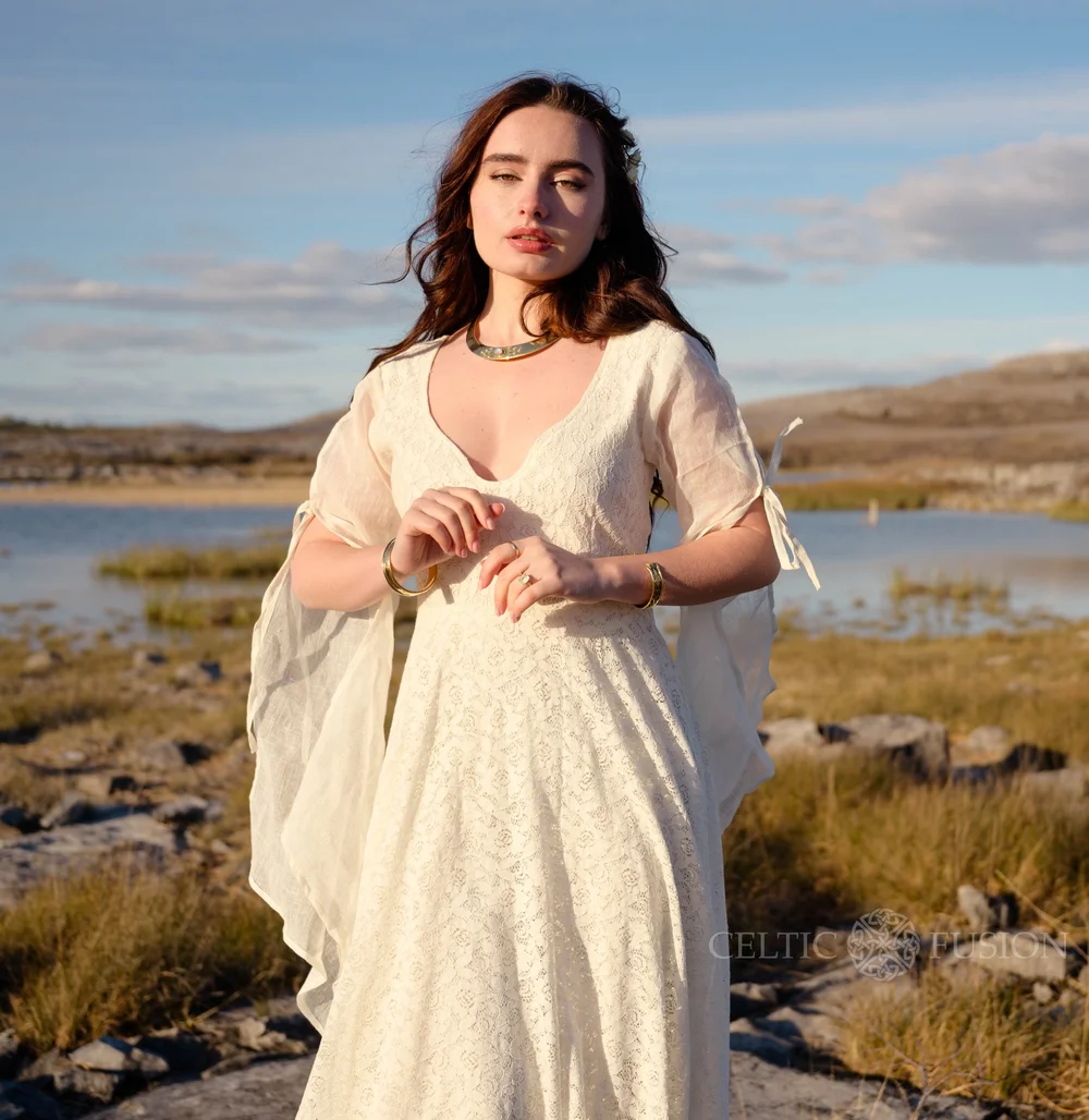 Imbas Hand-fasting Wedding Dress (2022) — Celtic Fusion ~ Free Spirit ~  Pagan Clothing