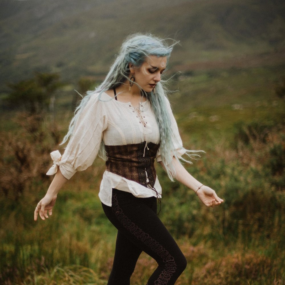 Macha Cincher. UnderBust Belt. Waspie Belt. Pagan Clothes — Celtic Fusion ~  Folklore Clothing