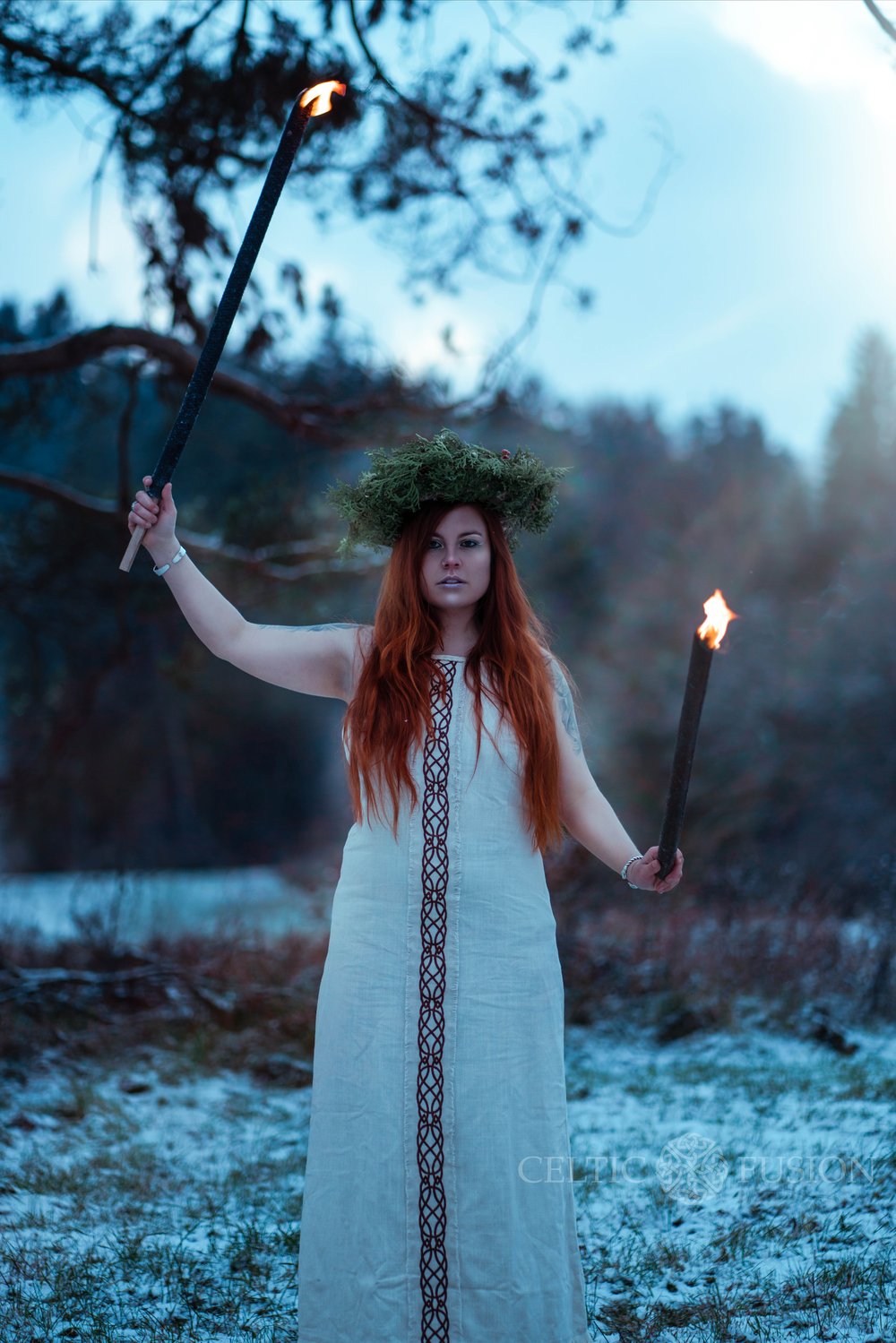 Light Celtic Dress- Celtic woman clothing — Celtic Fusion ~ Folklore  Clothing