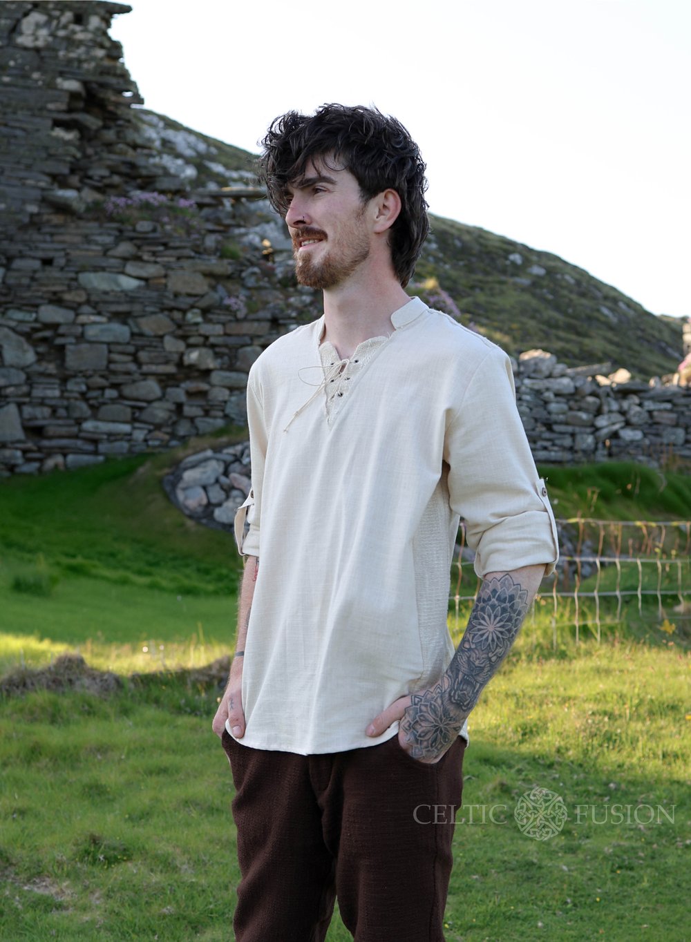 Folk Style Tunic by Celtic Fusion — Celtic Fusion ~ Folklore Clothing