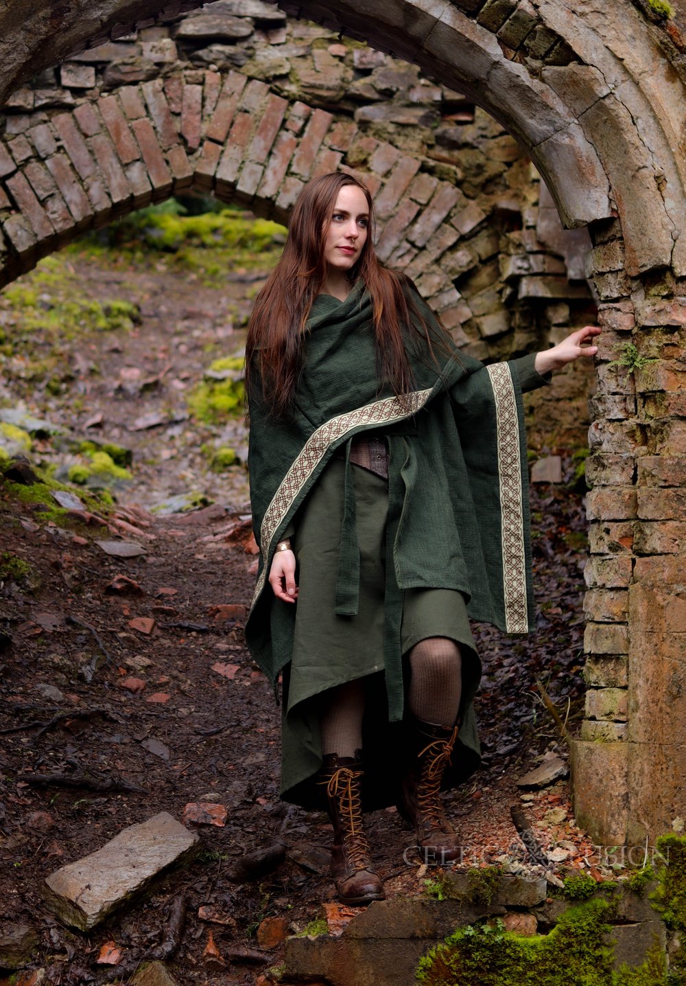 Dagda Cape. Cloak Women, Mens Cloak — Celtic Fusion ~ Folklore Clothing
