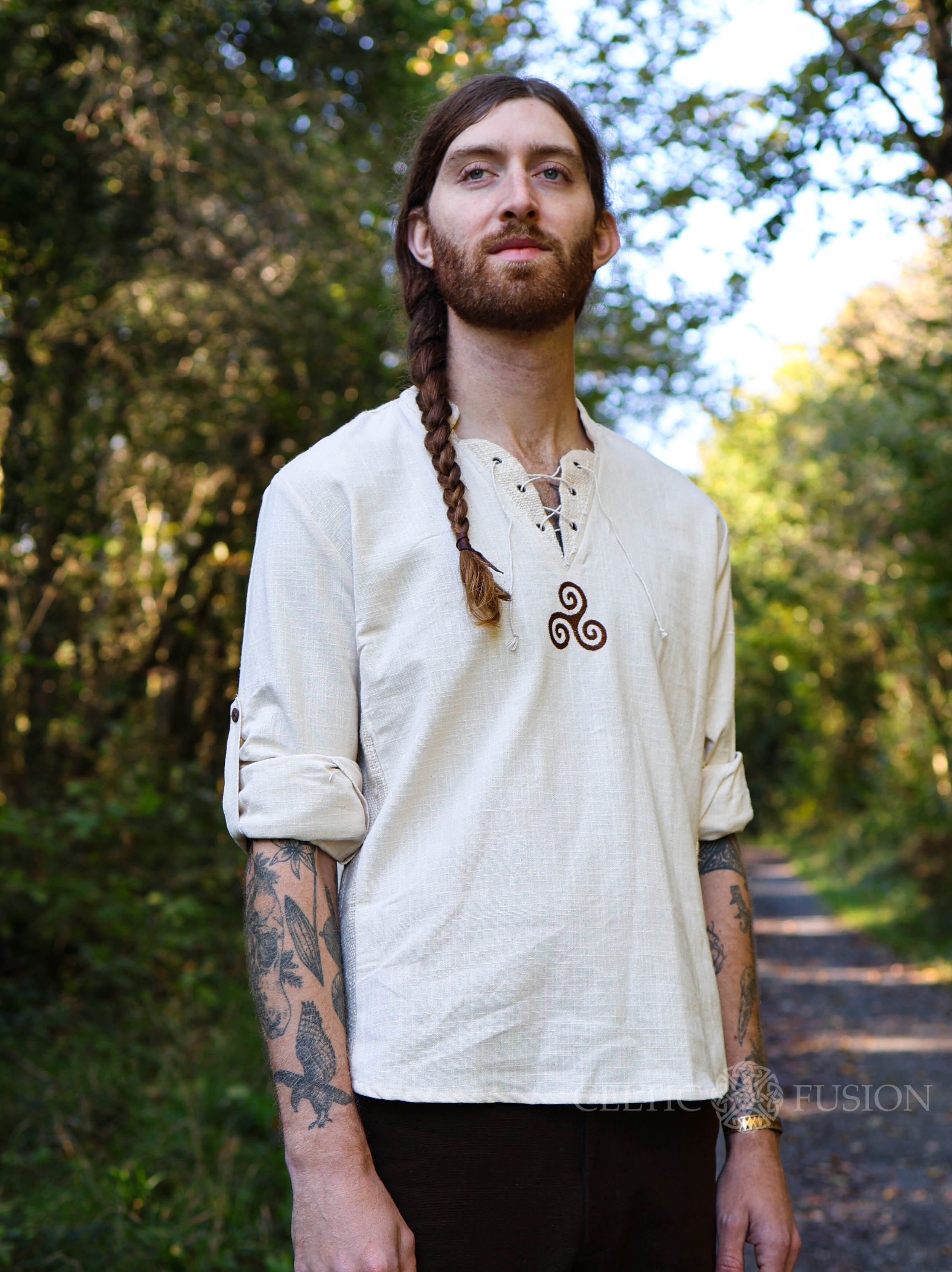 Mens Celtic Clothing — Celtic Fusion ~ Folklore Clothing