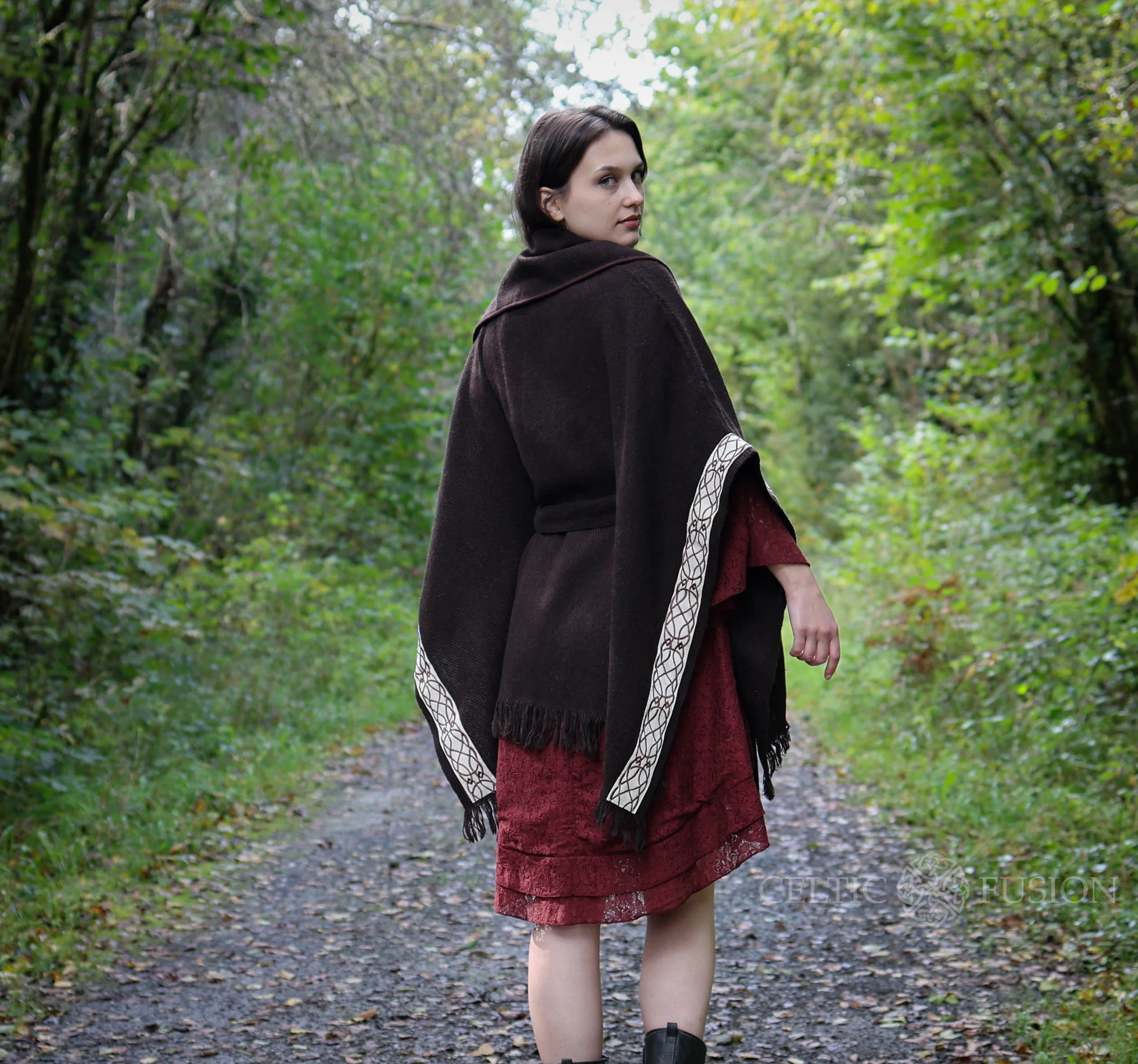 Druid Cape. Winter Cloaks For Sale. Cloak Women — Celtic Fusion