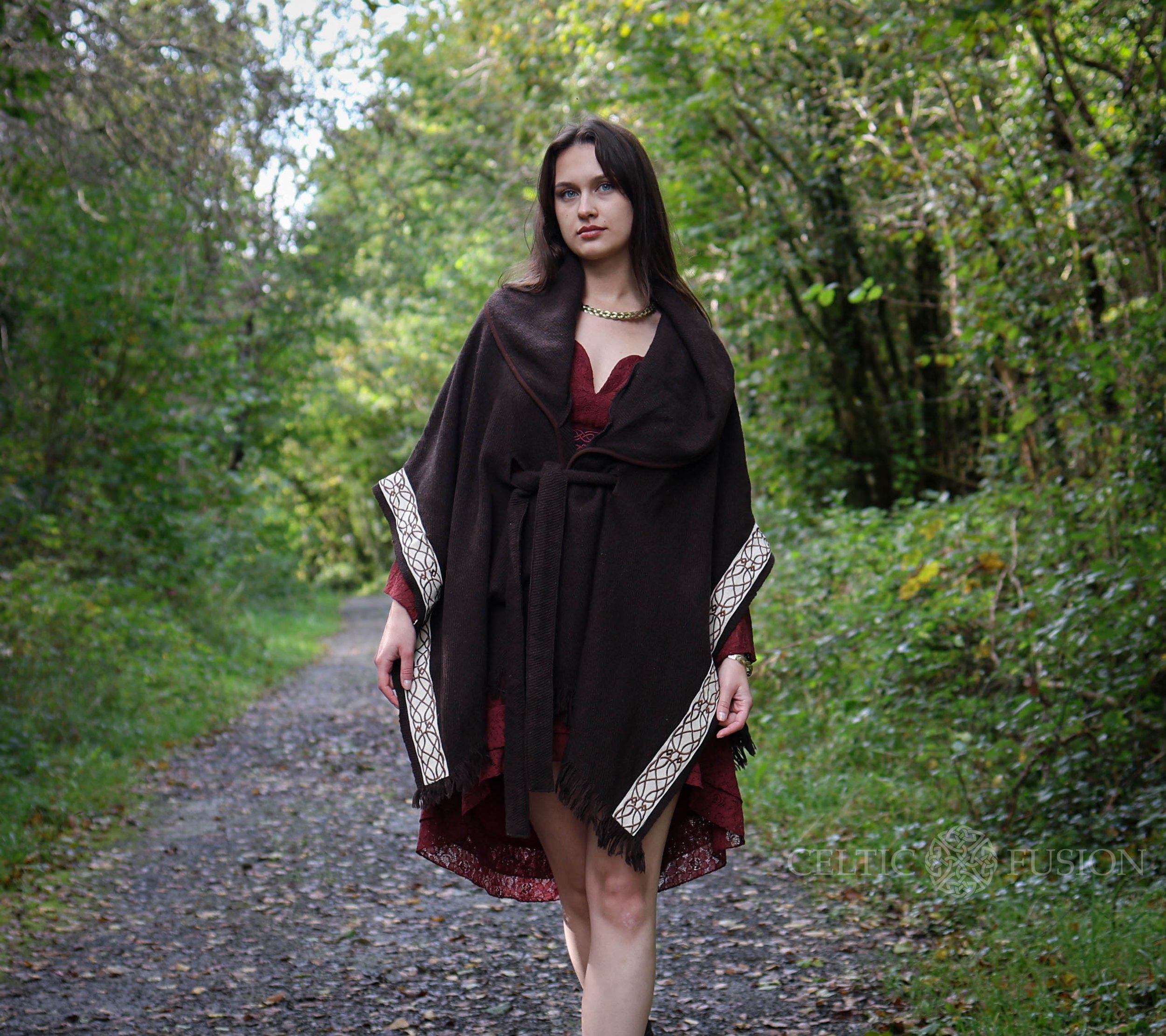 Druid Cape. Winter Cloaks For Sale. Cloak Women — Celtic Fusion ...