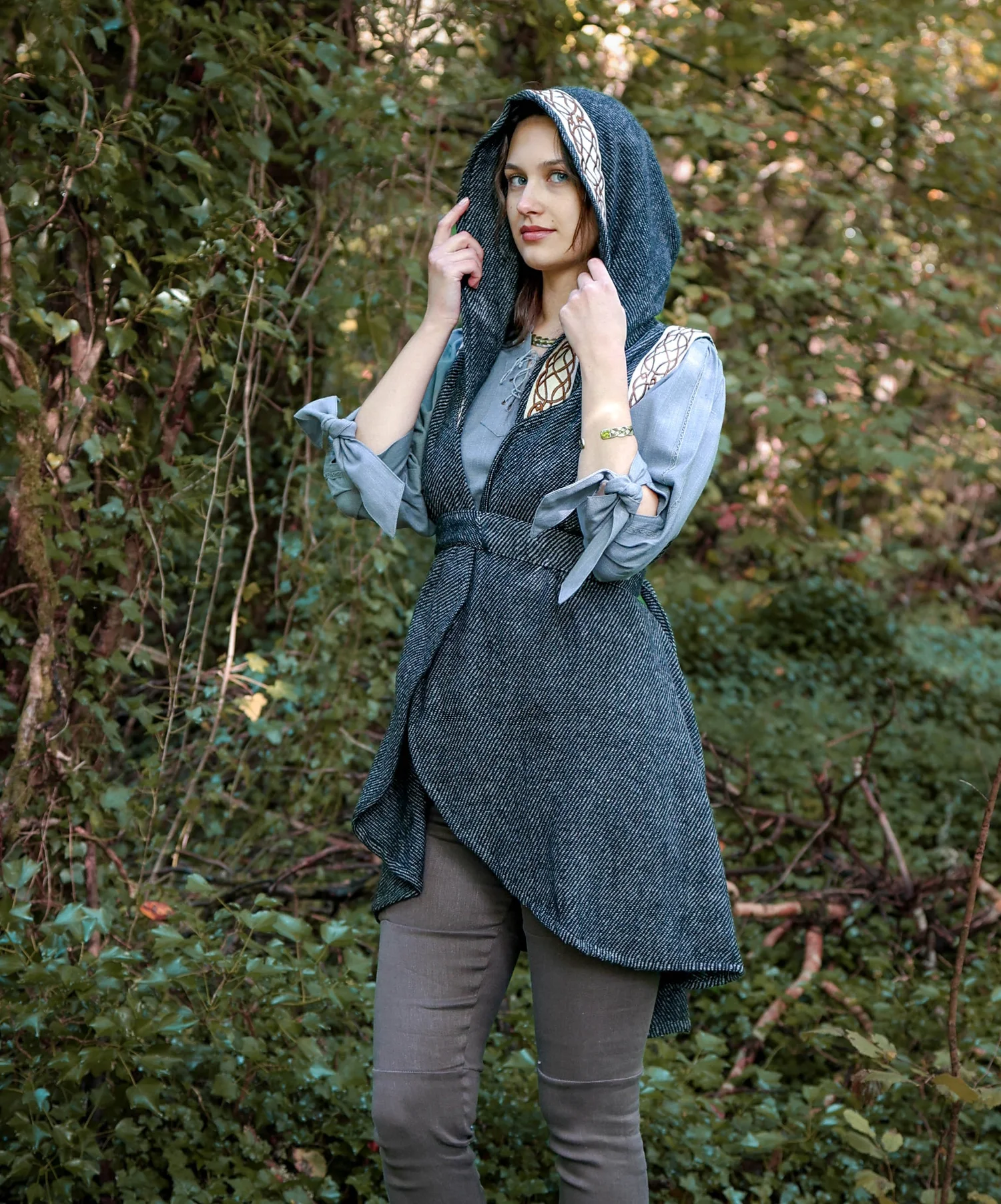 Rhiannon Sleeveless Winter Cloaks For Pagan