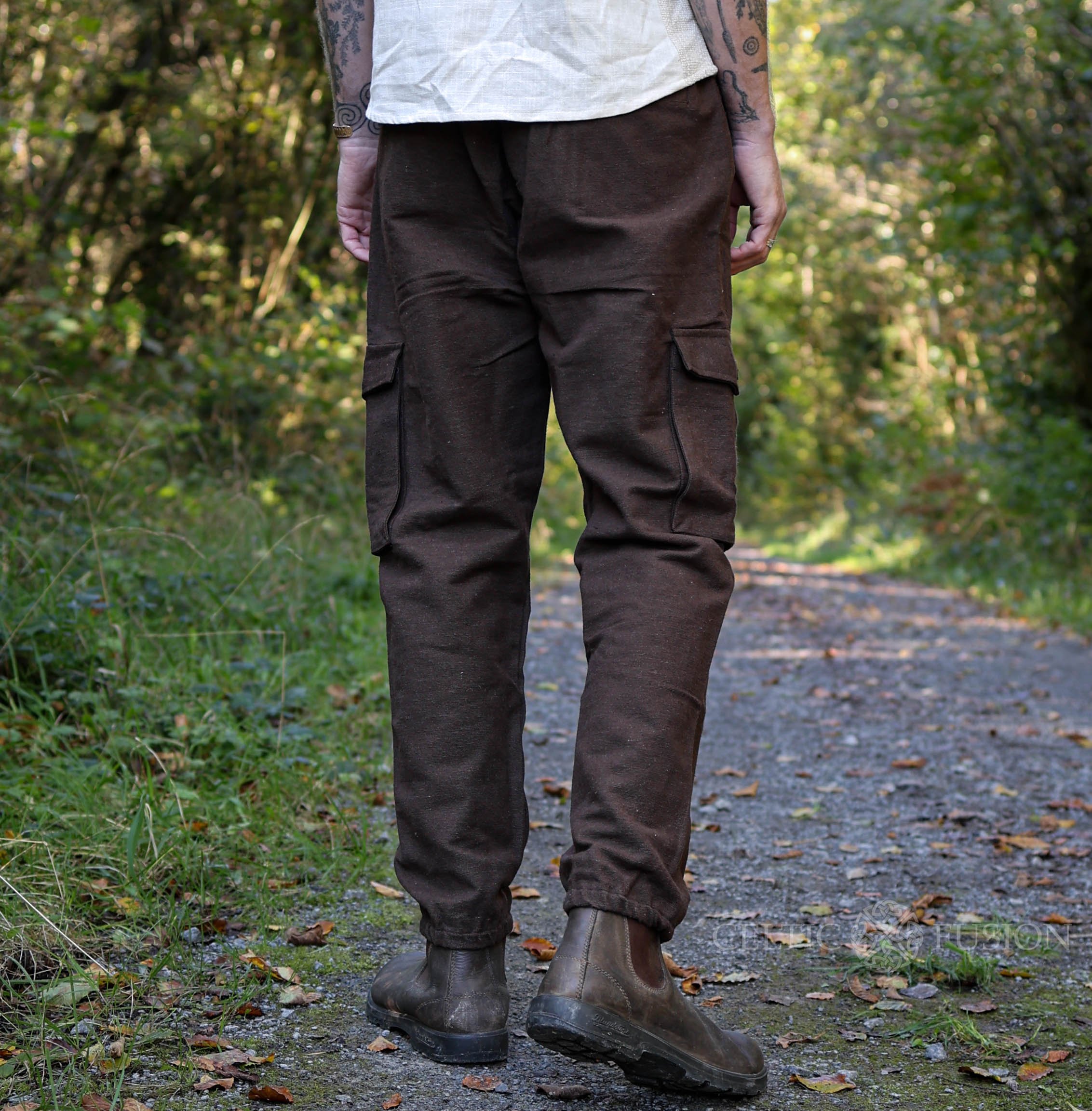 Combat Trousers for Men — Celtic Fusion ~ Folklore Clothing