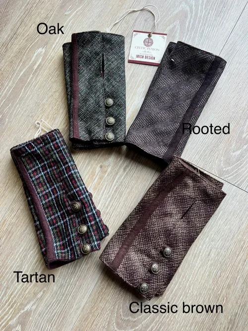 Fingerless Gloves For Typing, Grey Wrist Warmers, Tweed Gloves, Harris Tweed Gloves, Best Fingerless Gloves, Warm Fingerless Gloves, Fingerless Wrist Warmers, Celtic Clothing, celtic Style Clothing