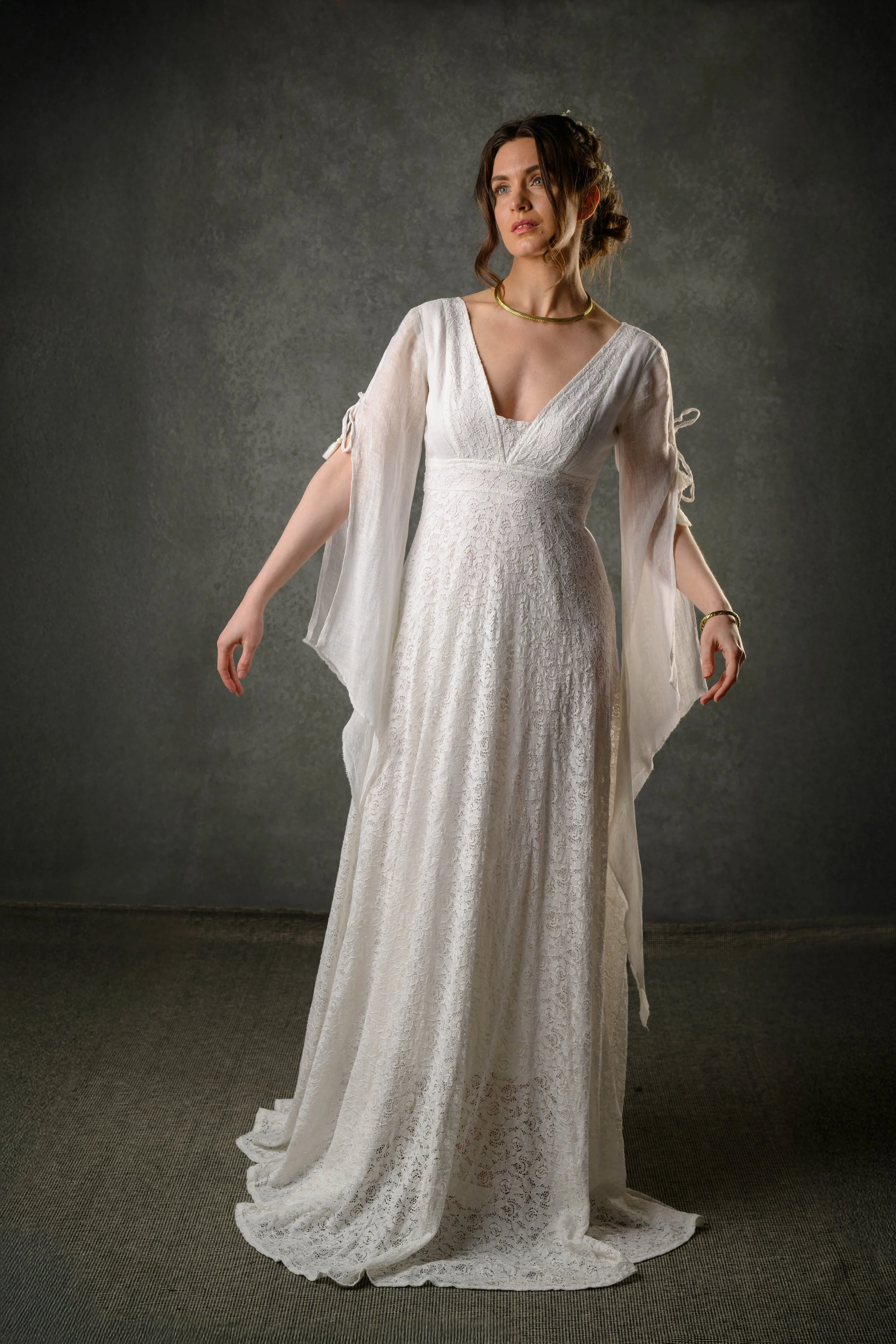 Ava Goddess Wedding Dress