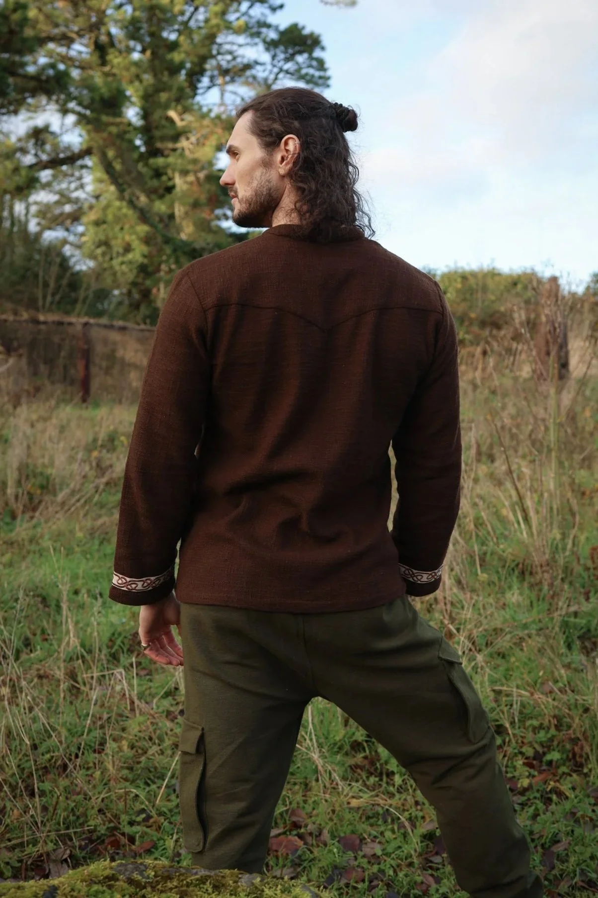 celtic tunic, celtic style, celtic shirt, celtic style irish clothes for men, knotwork embroidery, celtic clothing mens, irish celtic clothing