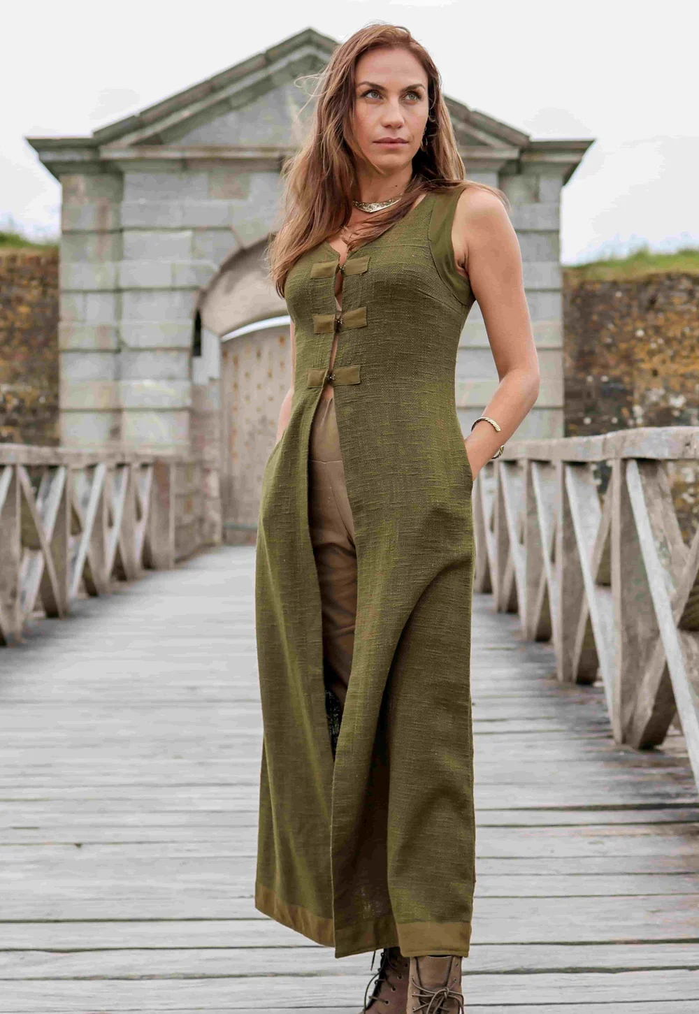 Epona Celtic Cape Dress  Celtic Fusion ~ Folklore Clothing