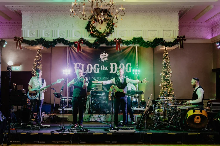 Band at wedding