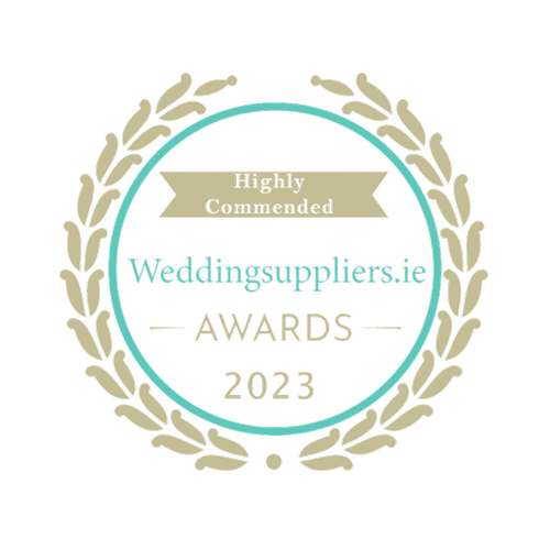 WeddingSuppliers.ie Awards 2023 Highly Commended badge