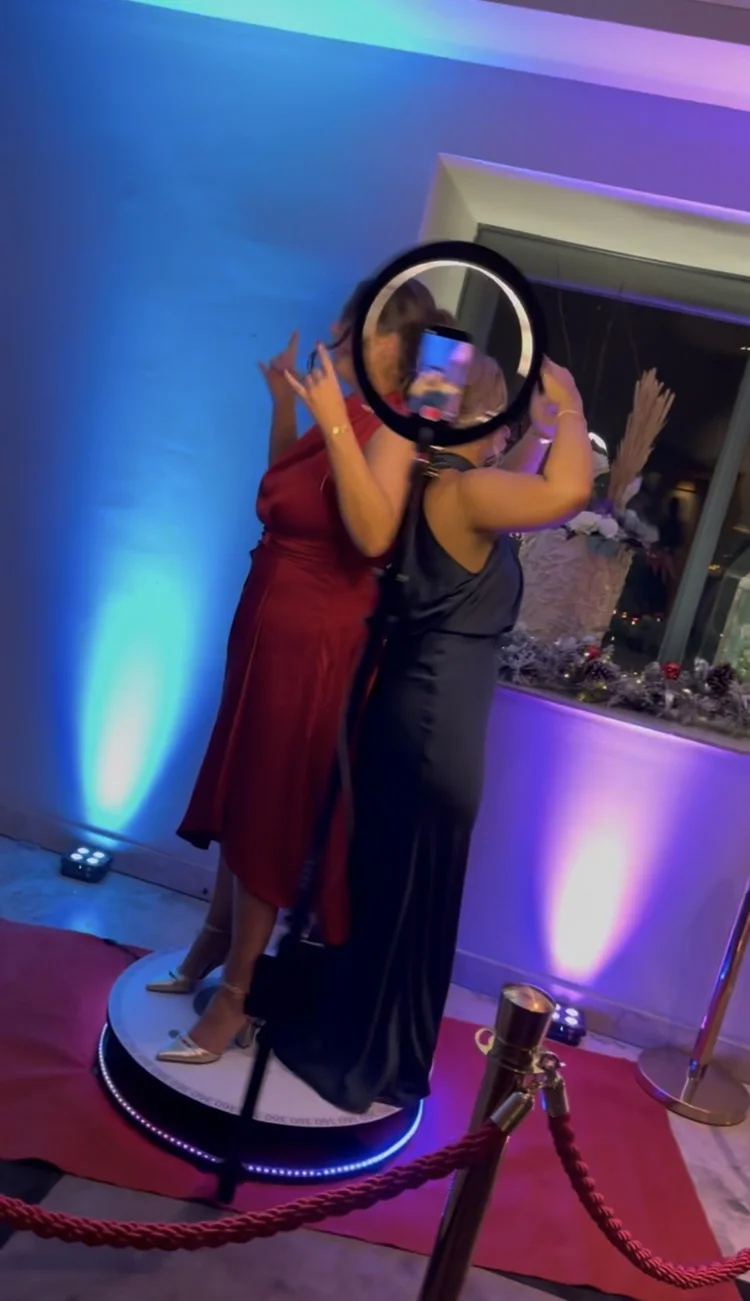 360 booth wedding entertainment