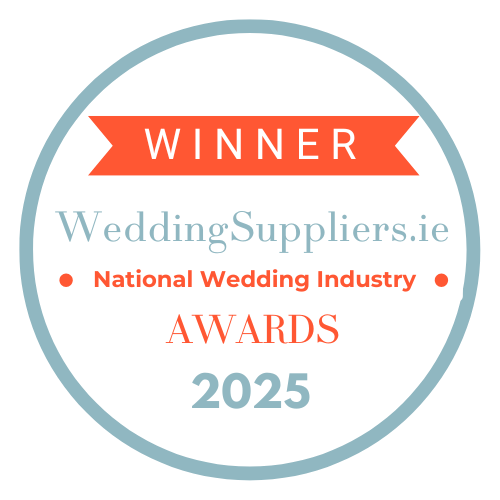WeddingSuppliers.ie National Wedding Industry Awards 2025 winner badge