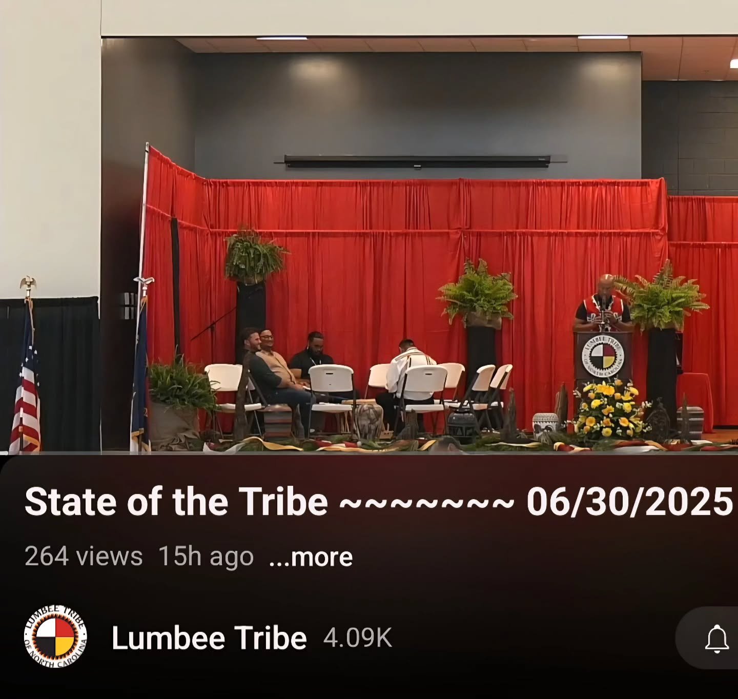 📚 Last night, I had the opportunity to attend the lecture and later view the State of the Lumbee Tribe Address recording. For those who missed it, I’ve shared the link below so you can watch and reflect as well. 🎥
The compelling lecture was