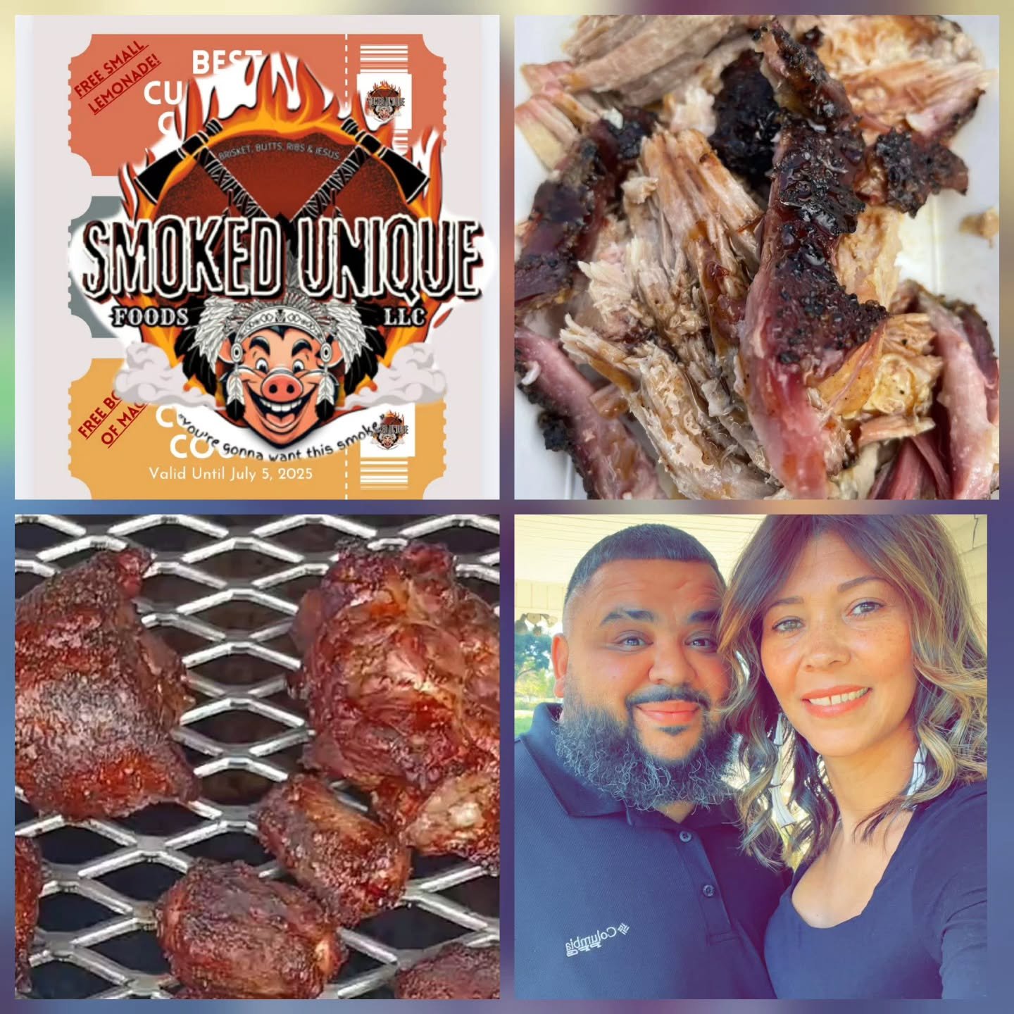 🔥🍗 Lumbee Tribe District 12 is well represented at Lumbee Homecoming by Smoked Unique Foods LLC — Let’s show some love to one of our own!
I’ve already eaten here twice this week and let me tell you… you will NOT be disappo