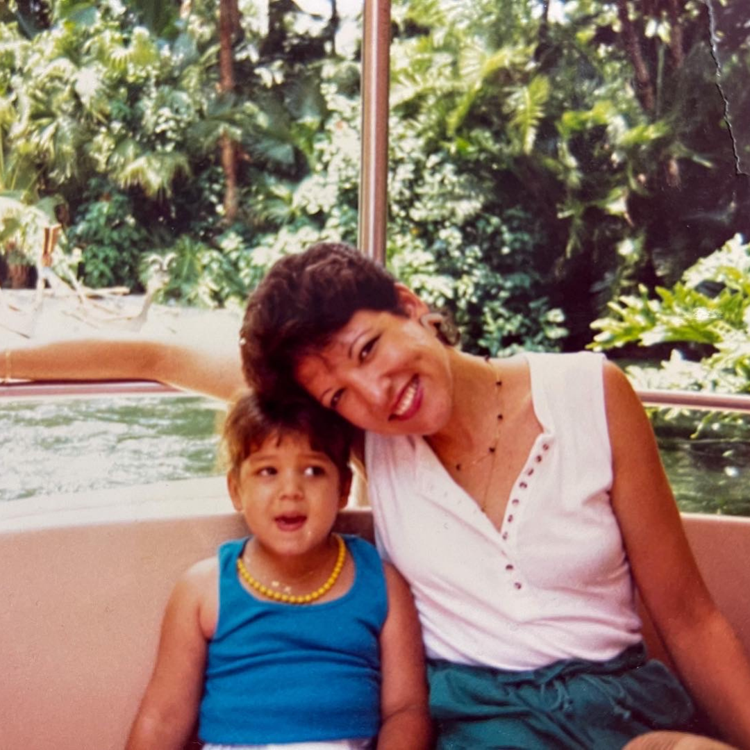 Natalie Leon with her mother, Maria, whose memory continues to inspire the founding of Acts of Grace Project.