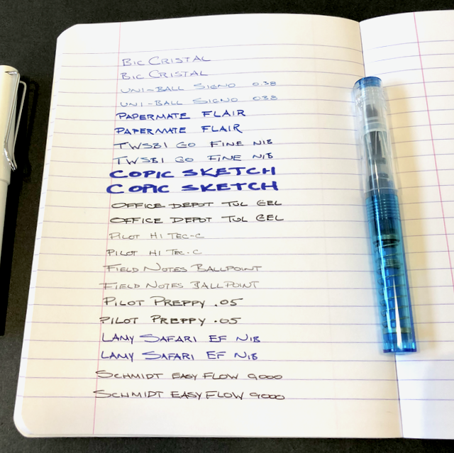 Cold Weather Pen Test — Original Content Books