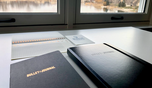 variable sustantivo mesa Bullet Journal Notebook Edition I Versus II — Original Content Books