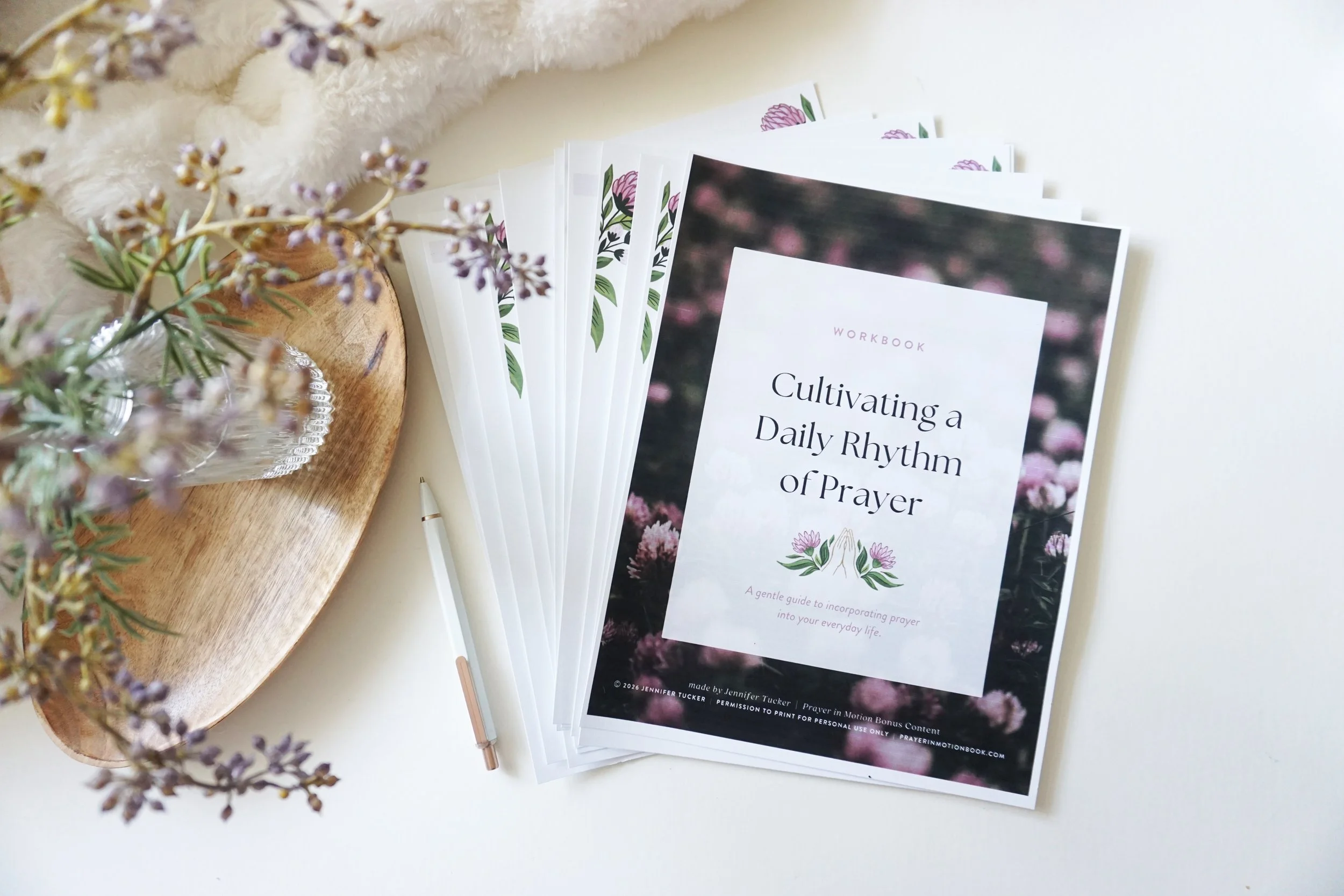 Prayer in Motion — Little House Studio