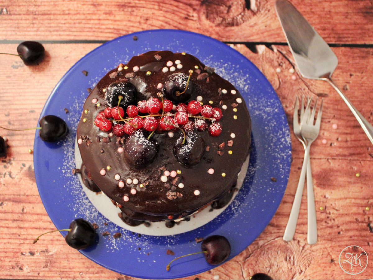 Der erste Naked Cake aus meiner Kuchenwelt
