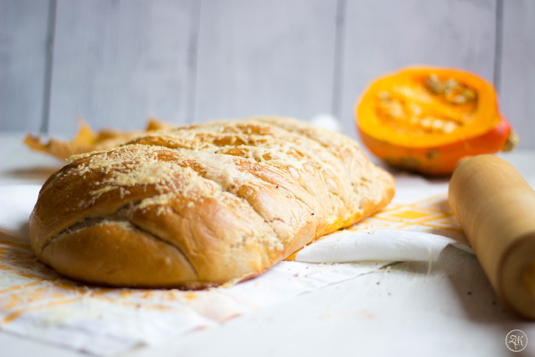Der Stromboli frisch aus dem Ofen