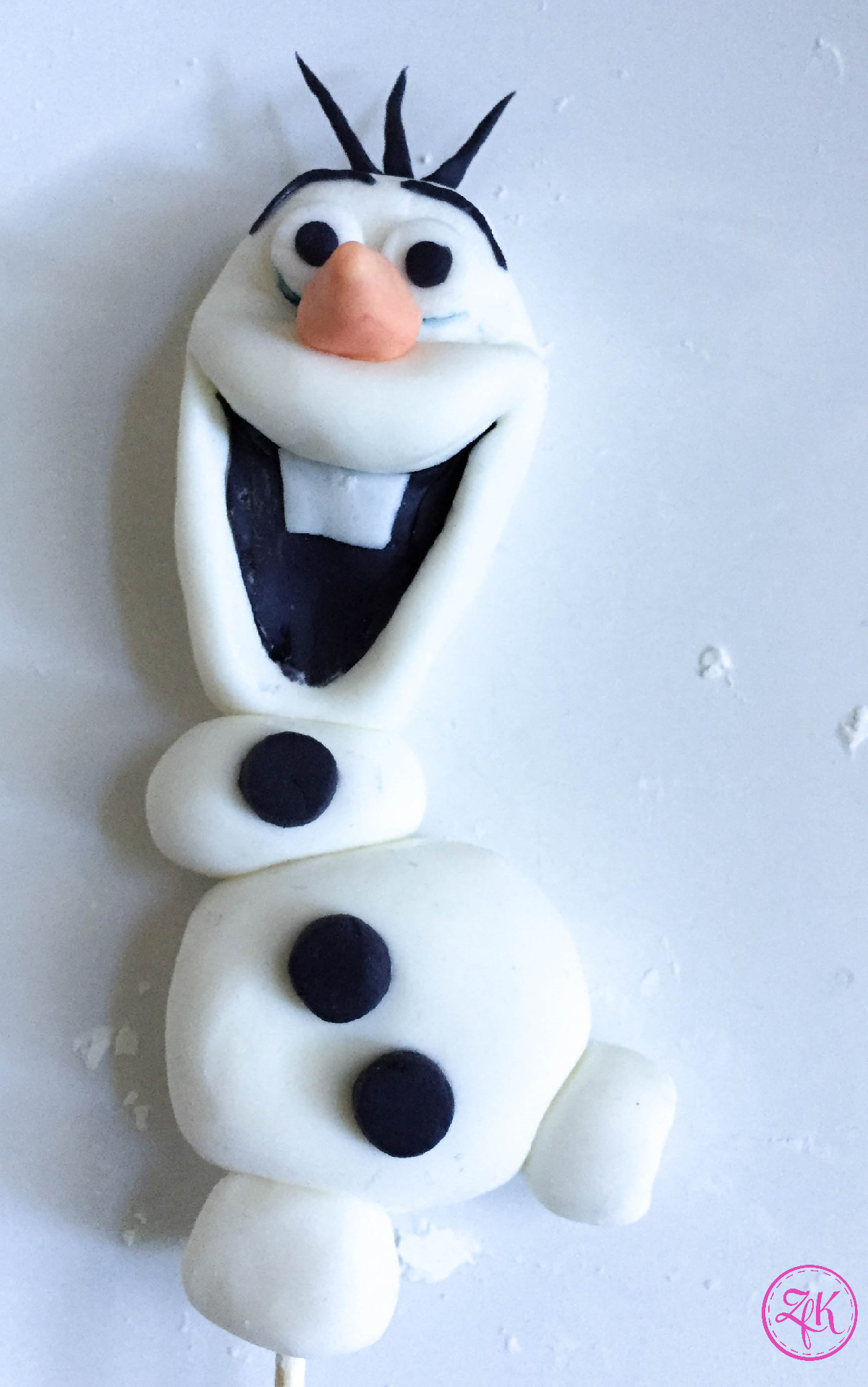 Olaf wartet schon ungeduldig auf das Schneeparadis
