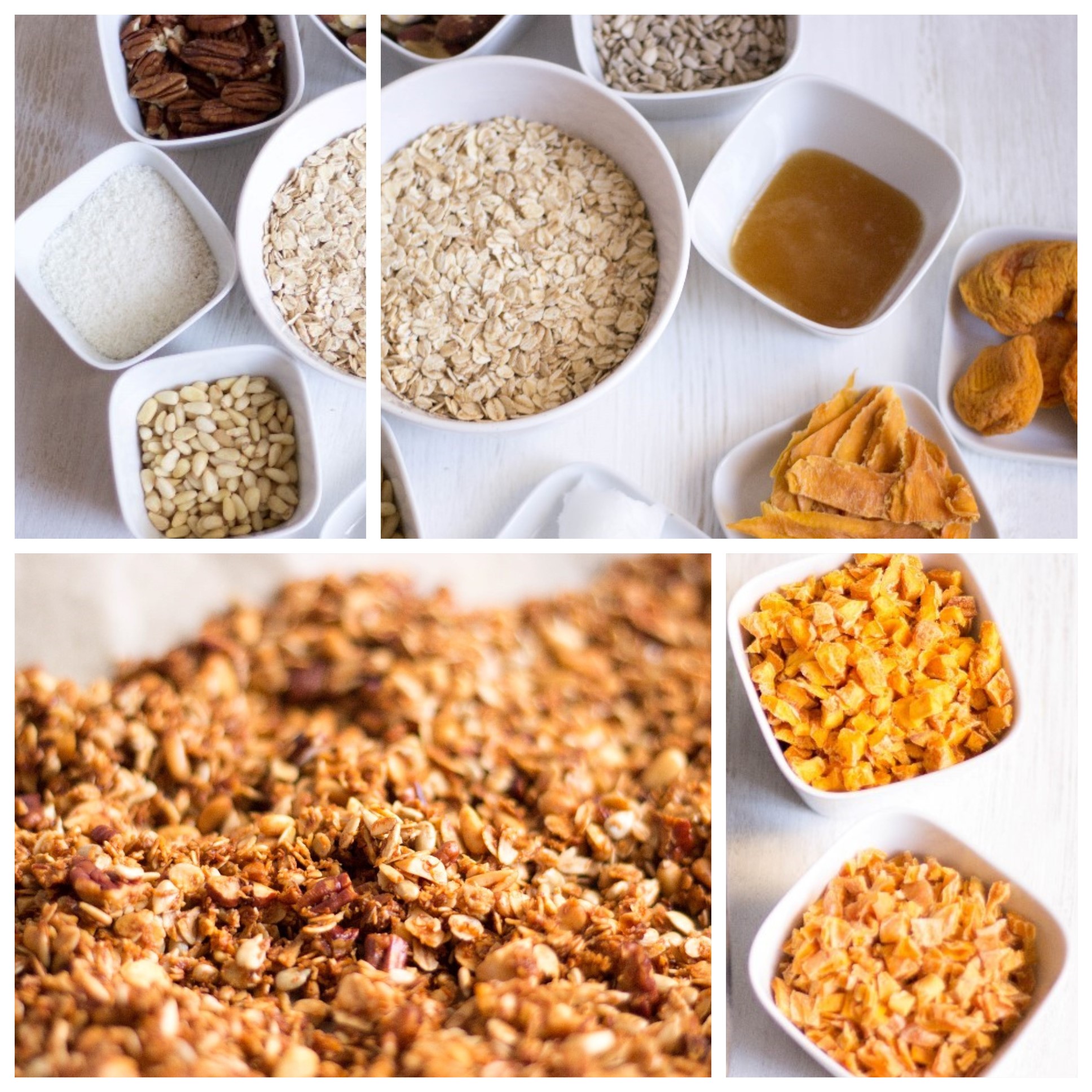 Granola - in the making