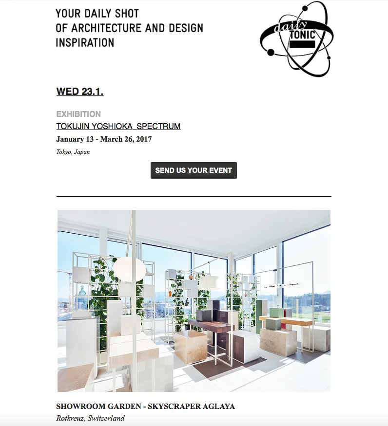 Dailytonic Newsletter