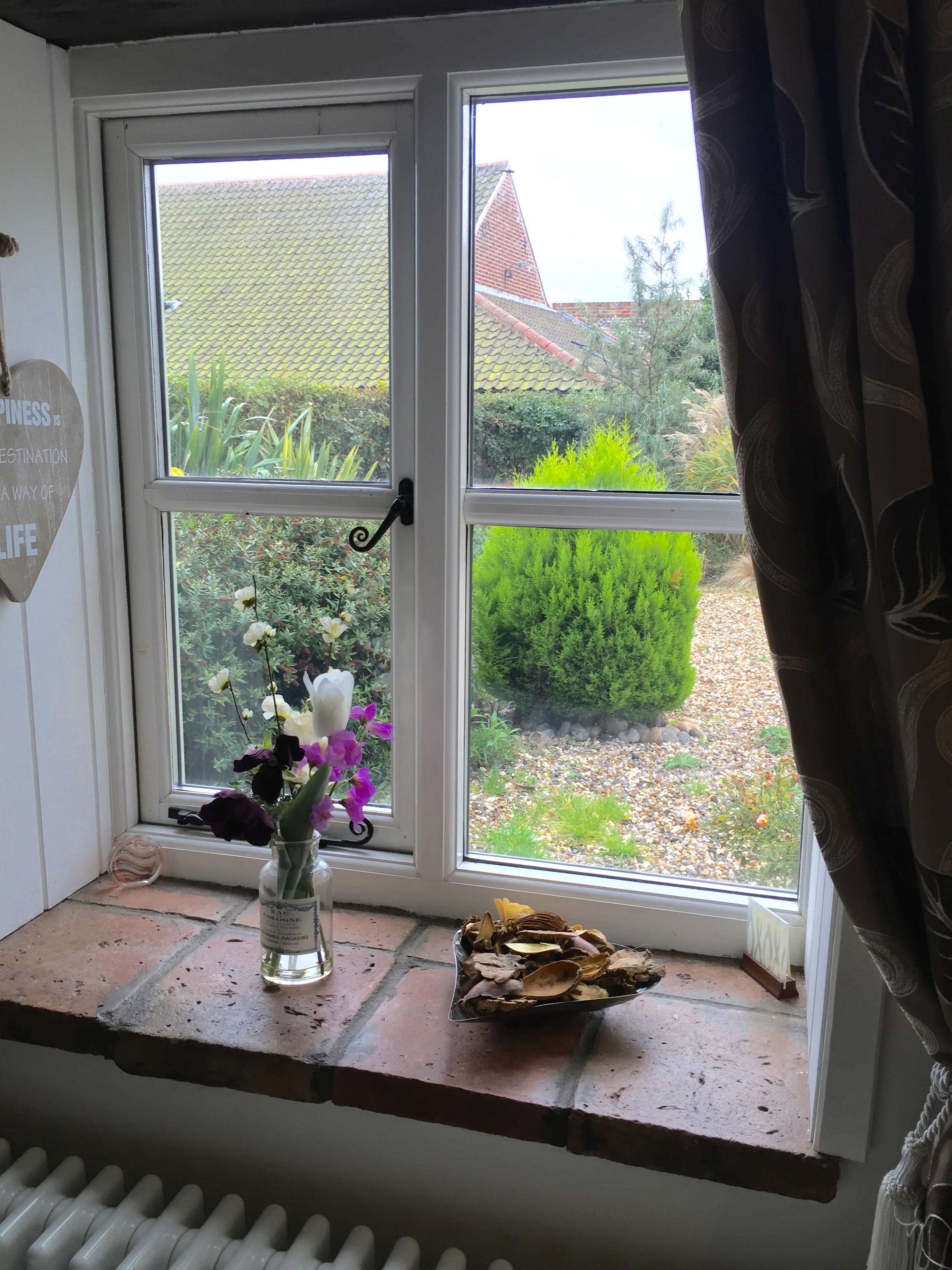 The Front Courtyard From the Lounge