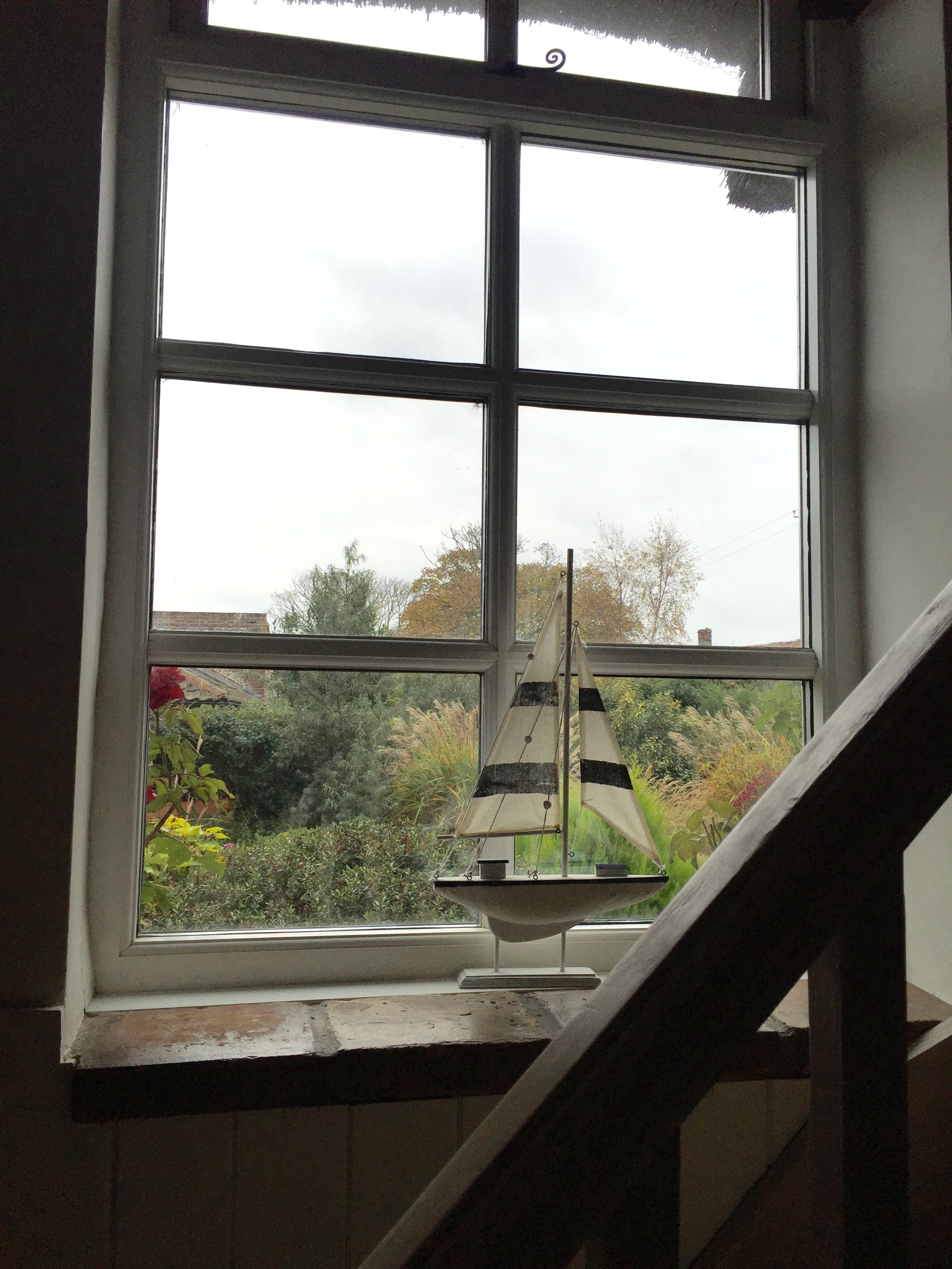 The view from the stairs