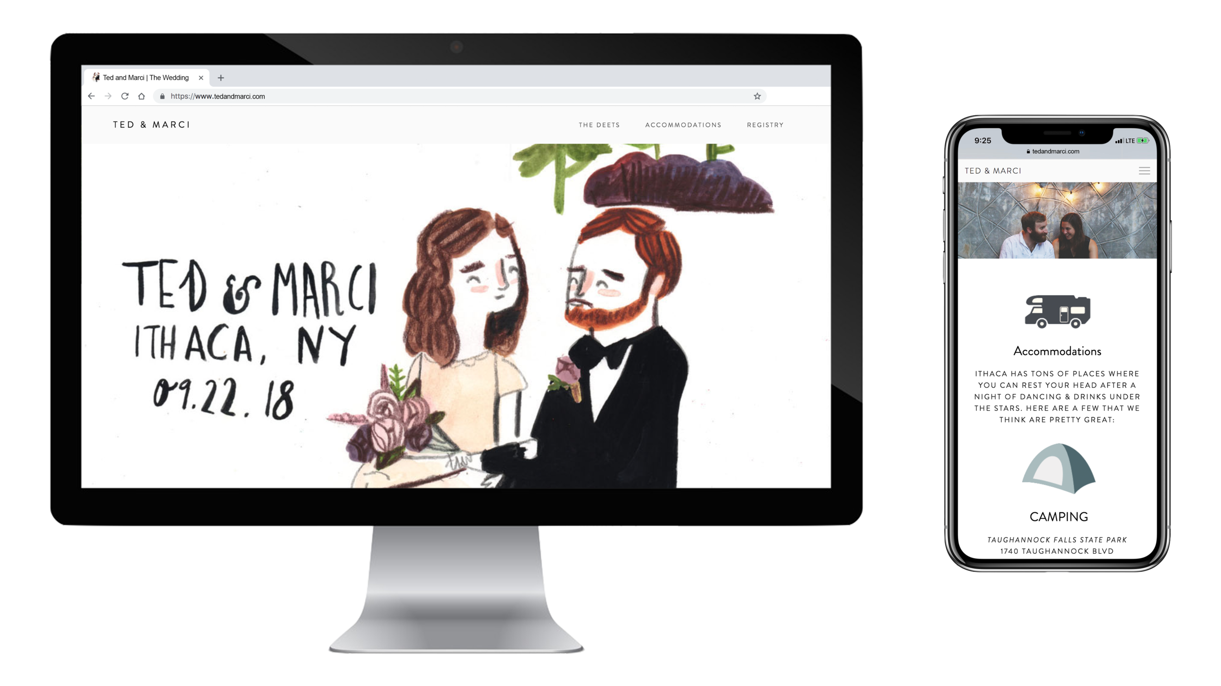 WEDDING WEBSITE