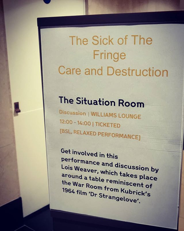 #TSOTF19 #Day2 has begun! Starting with The Situation Room! #CareandDestruction