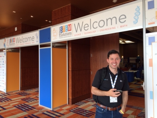  STEM Premier Co-Founder Casey Welch at the STEM Solutions Conference