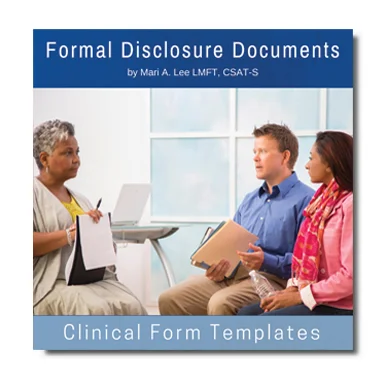 Formal Disclosure Documents for CSAT Therapists 