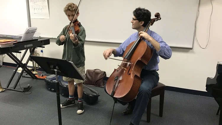  North Palm middle schoolers get a visit from world-renowned cellist